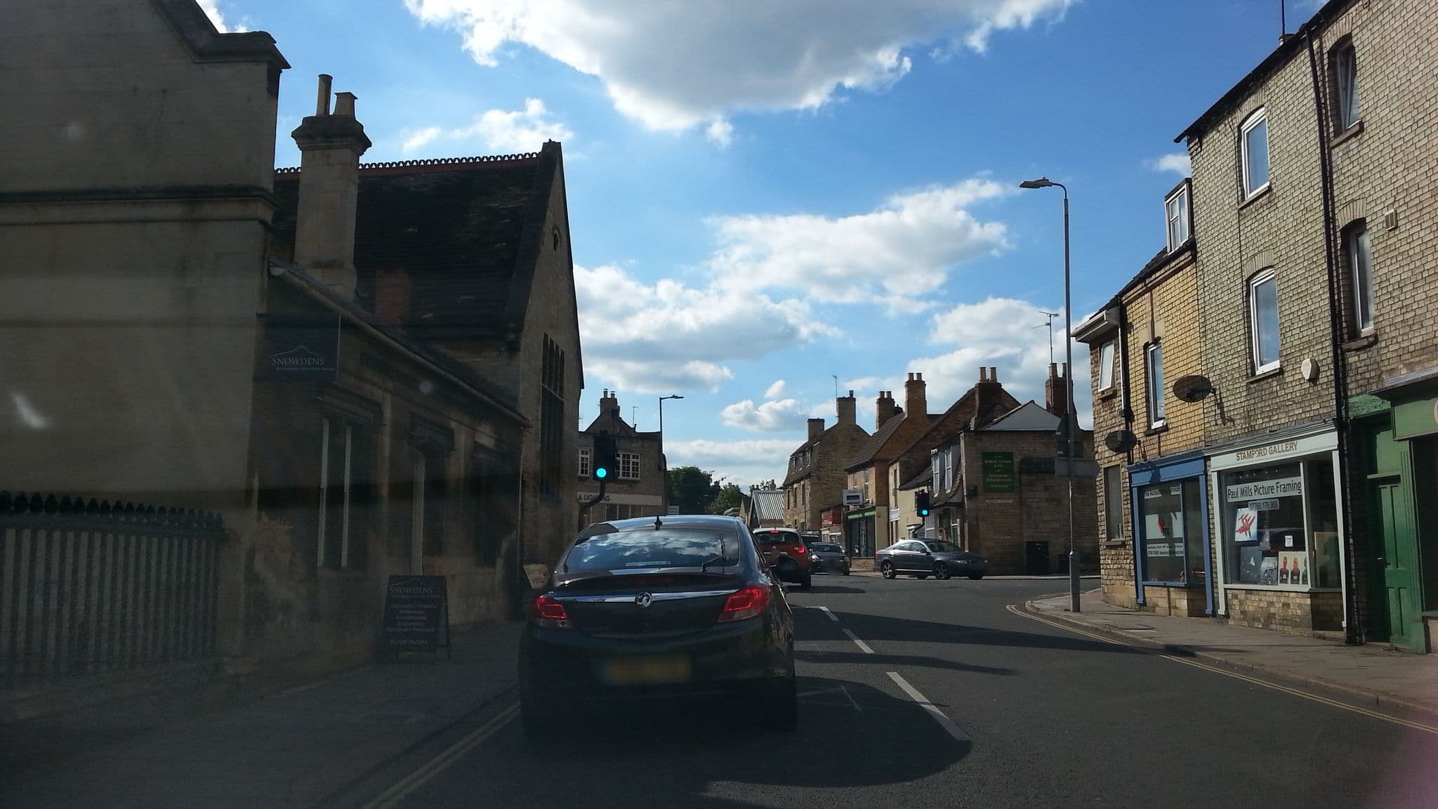 Street view near Stamford Lodge, Stamford — © adam2 (CC BY-SA · Mapillary)