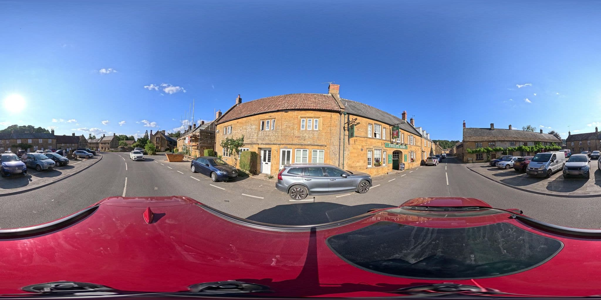 Street view near The Phelips Arms, Stoke-sub-Hamdon — © southglos (CC BY-SA · Mapillary)