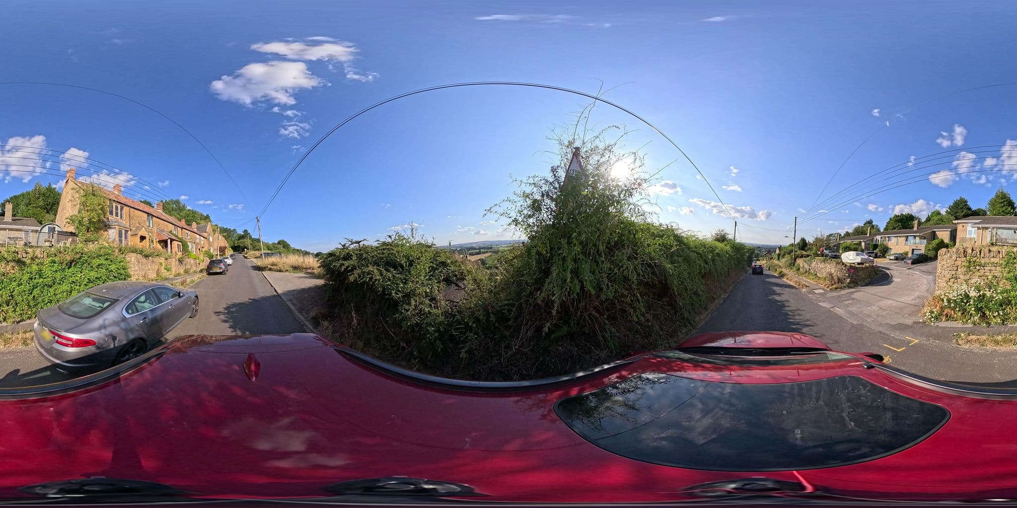 Street view near Scrambles Cottage - Entire Place, Stoke-sub-Hamdon — © southglos (CC BY-SA · Mapillary)
