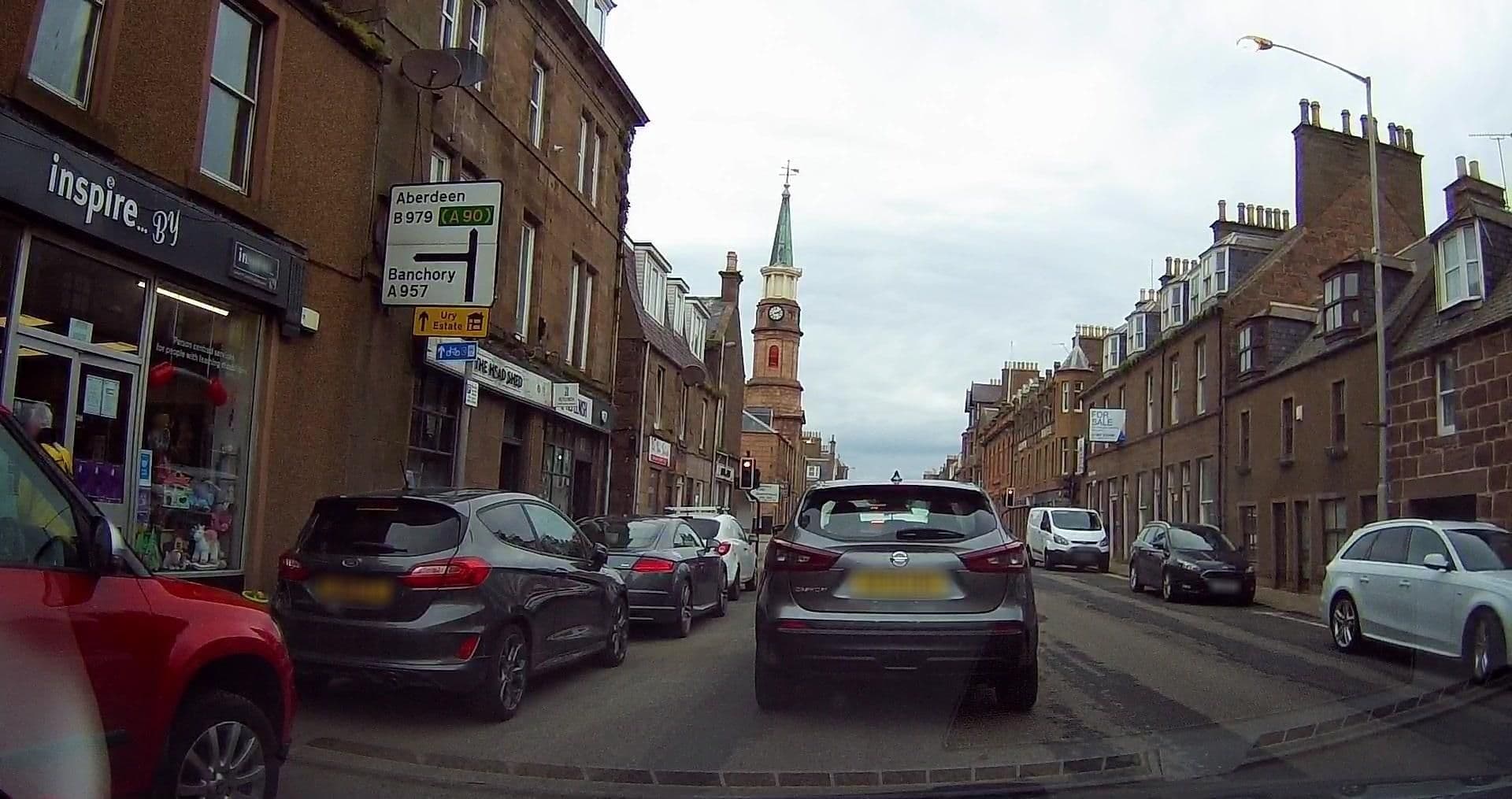 Street view near Queens Hotel Stonehaven, Stonehaven — © tallguy (CC BY-SA · Mapillary)