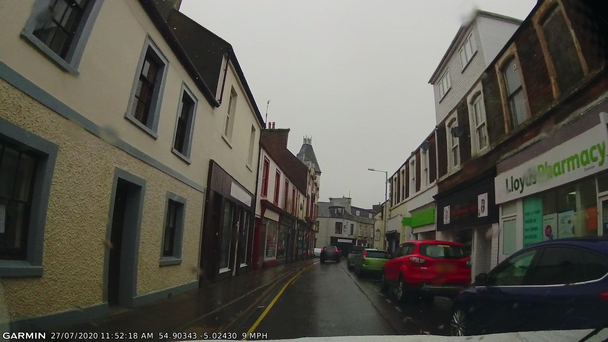 Street view near Buck's Head Hotel, Stranraer — © gmc (CC BY-SA · Mapillary)