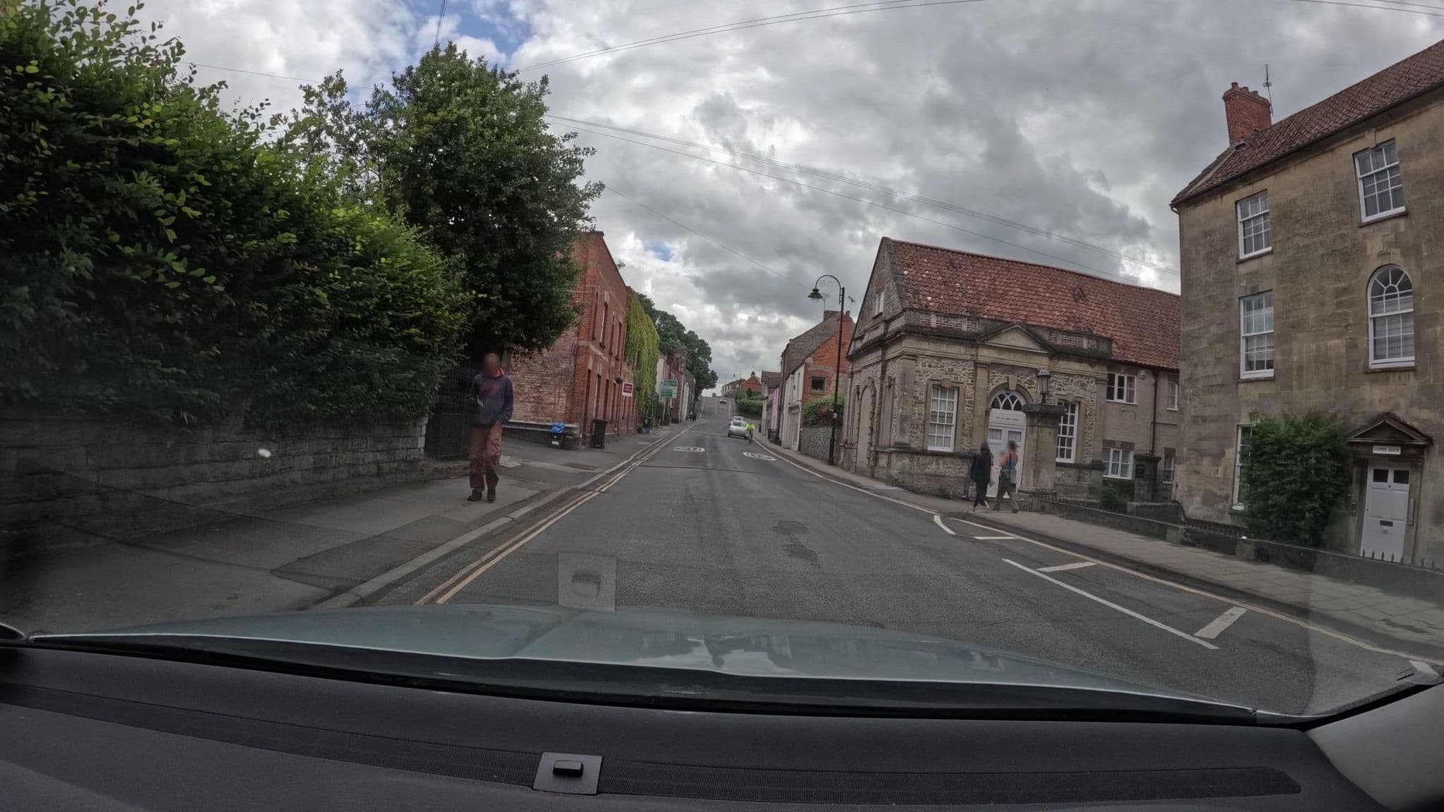 Street view near Abbots Leigh, Glastonbury — © hobgoblin (CC BY-SA · Mapillary)
