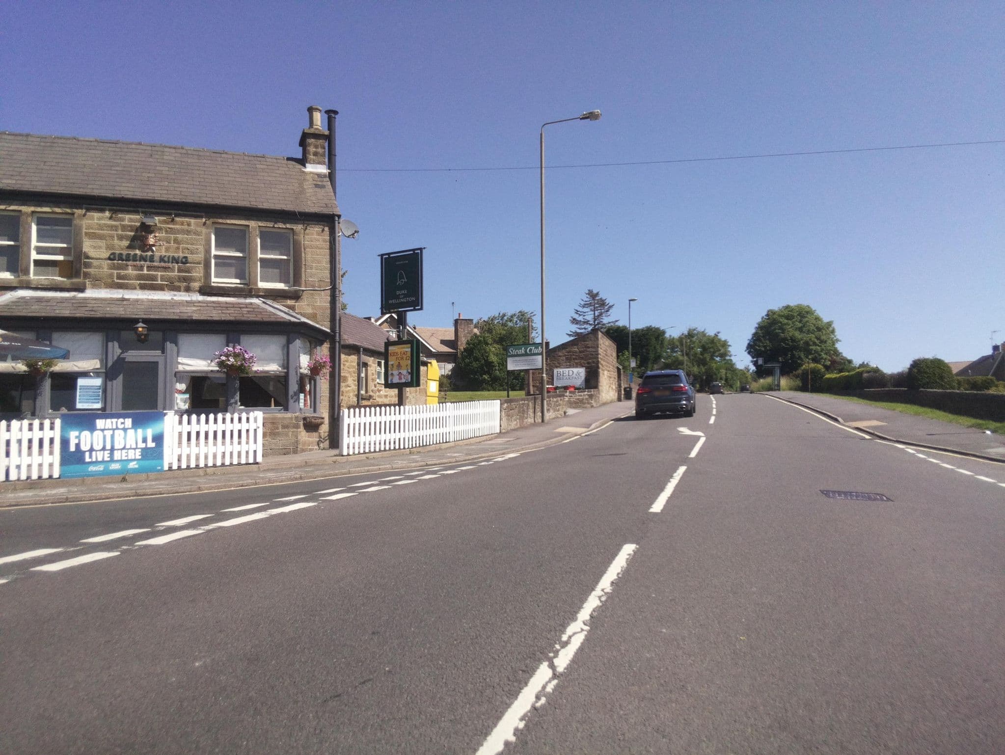 Street view near Duke Of Wellington, Matlock — © southglos (CC BY-SA · Mapillary)