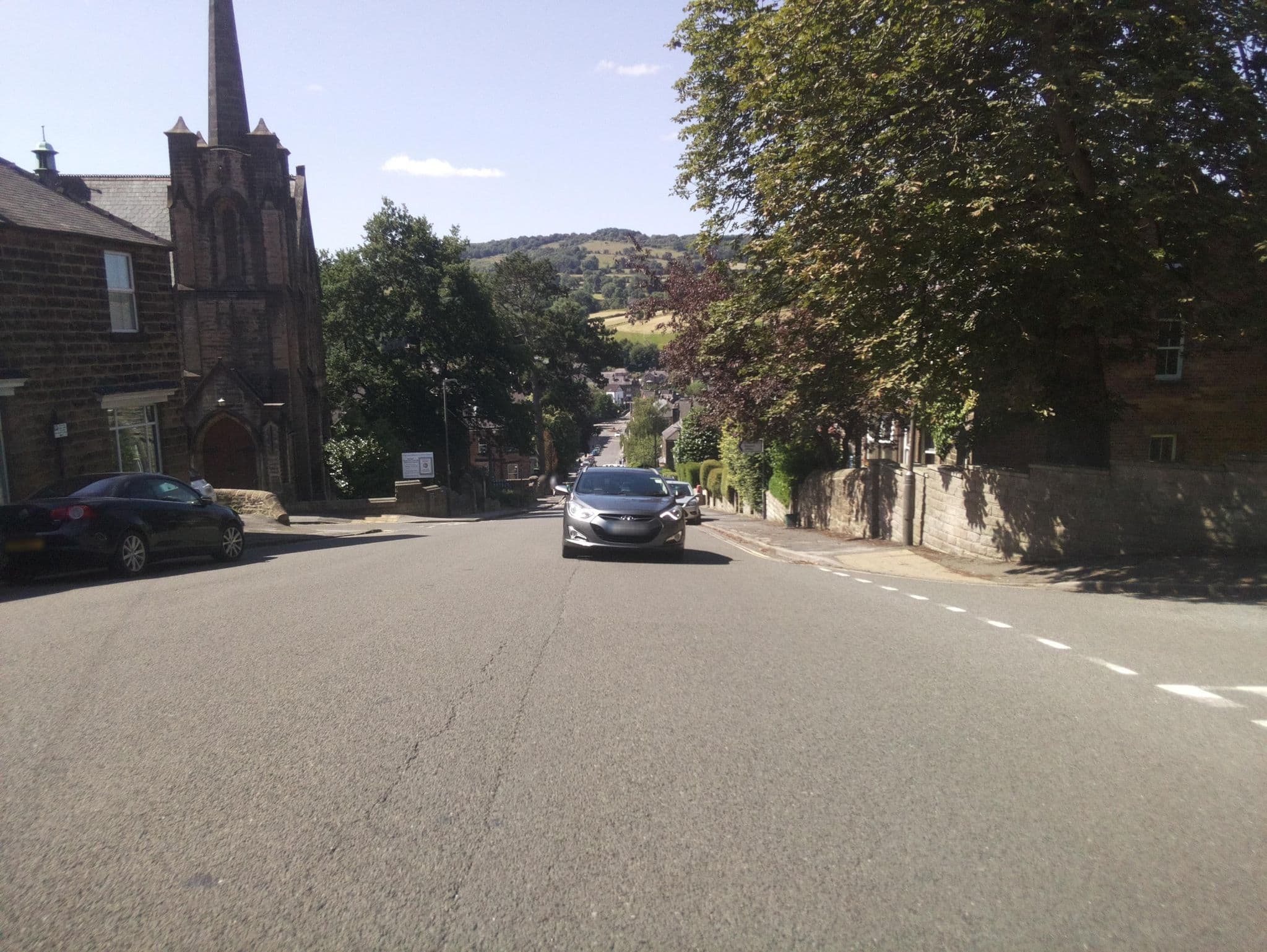 Street view near Church Stay in the Heart of the Peak District, Matlock — © southglos (CC BY-SA · Mapillary)