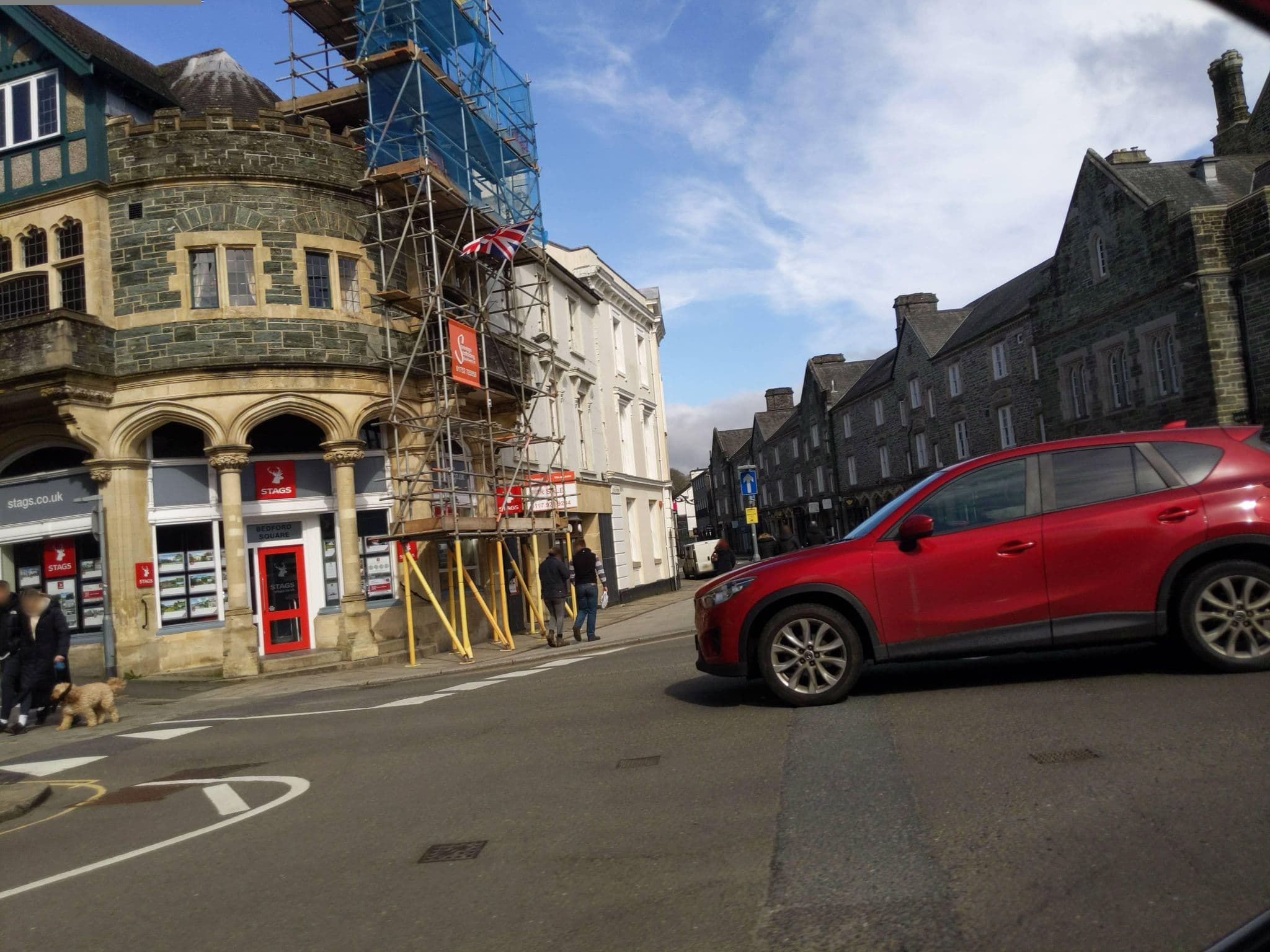 Street view near One Drake Road Hotel - Cozy Double Room, Tavistock — © WaggyDog (CC BY-SA · Mapillary)
