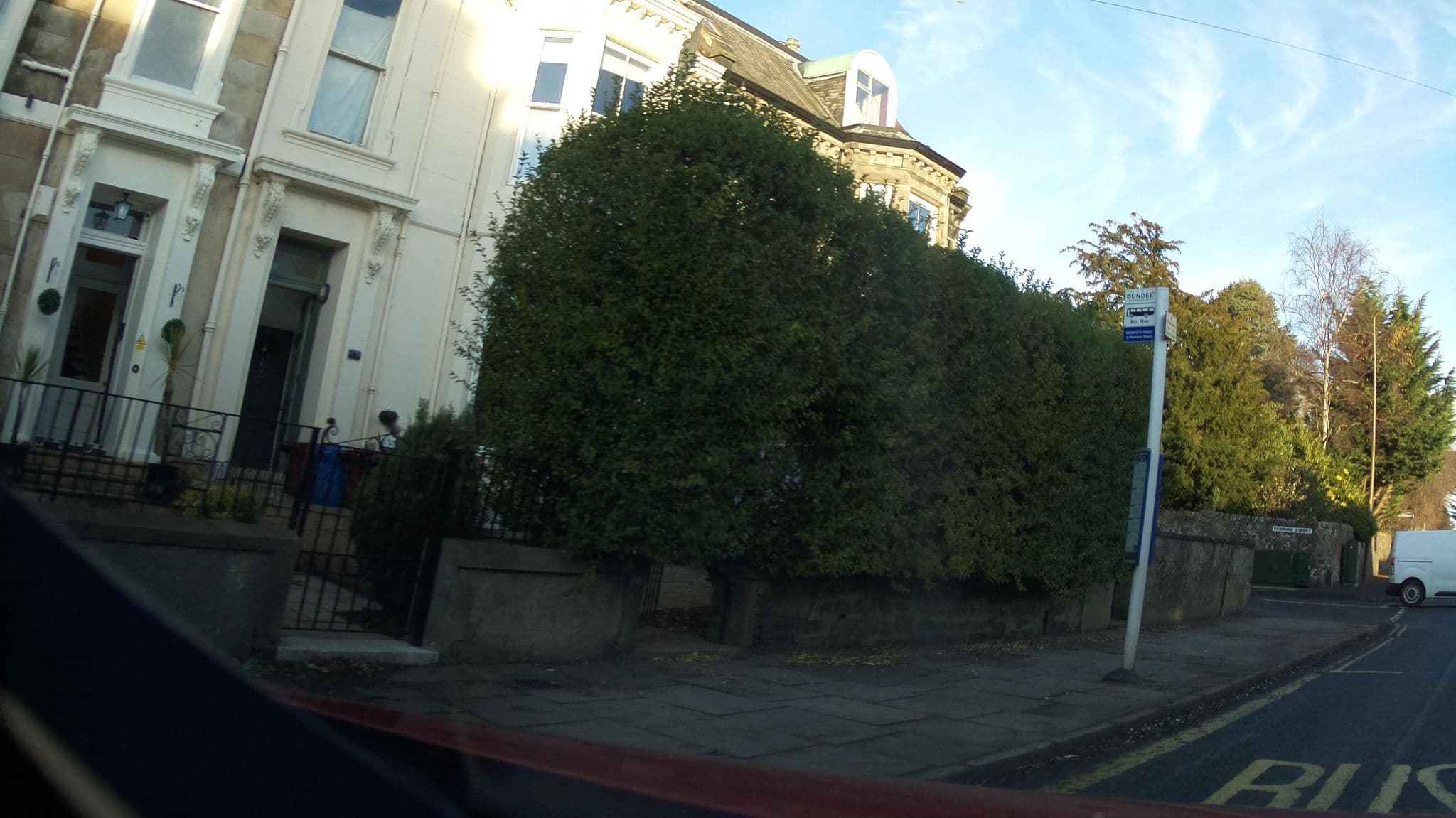 Street view near Abertay/Stonelee Guest House, Tayport — © southglos (CC BY-SA · Mapillary)