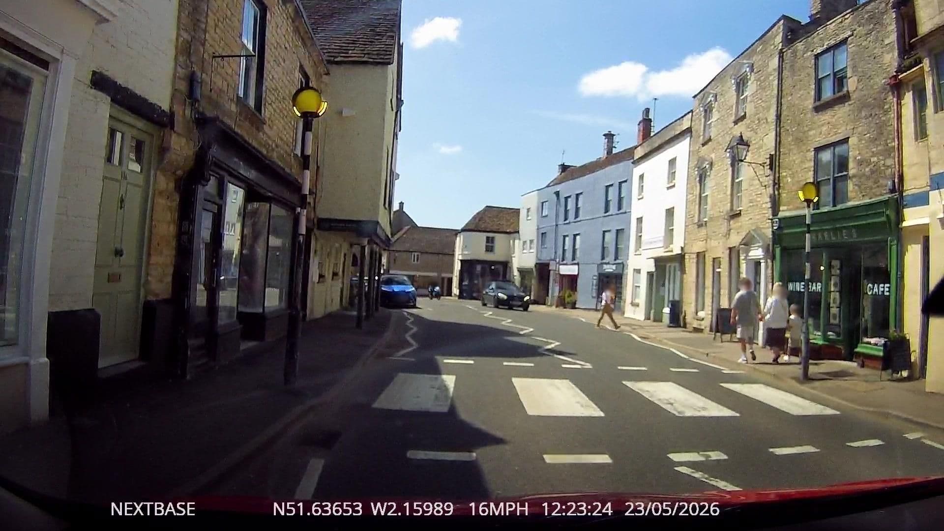 Street view near The Hotel Nanny, Tetbury — © OrangeHurst97 (CC BY-SA · Mapillary)