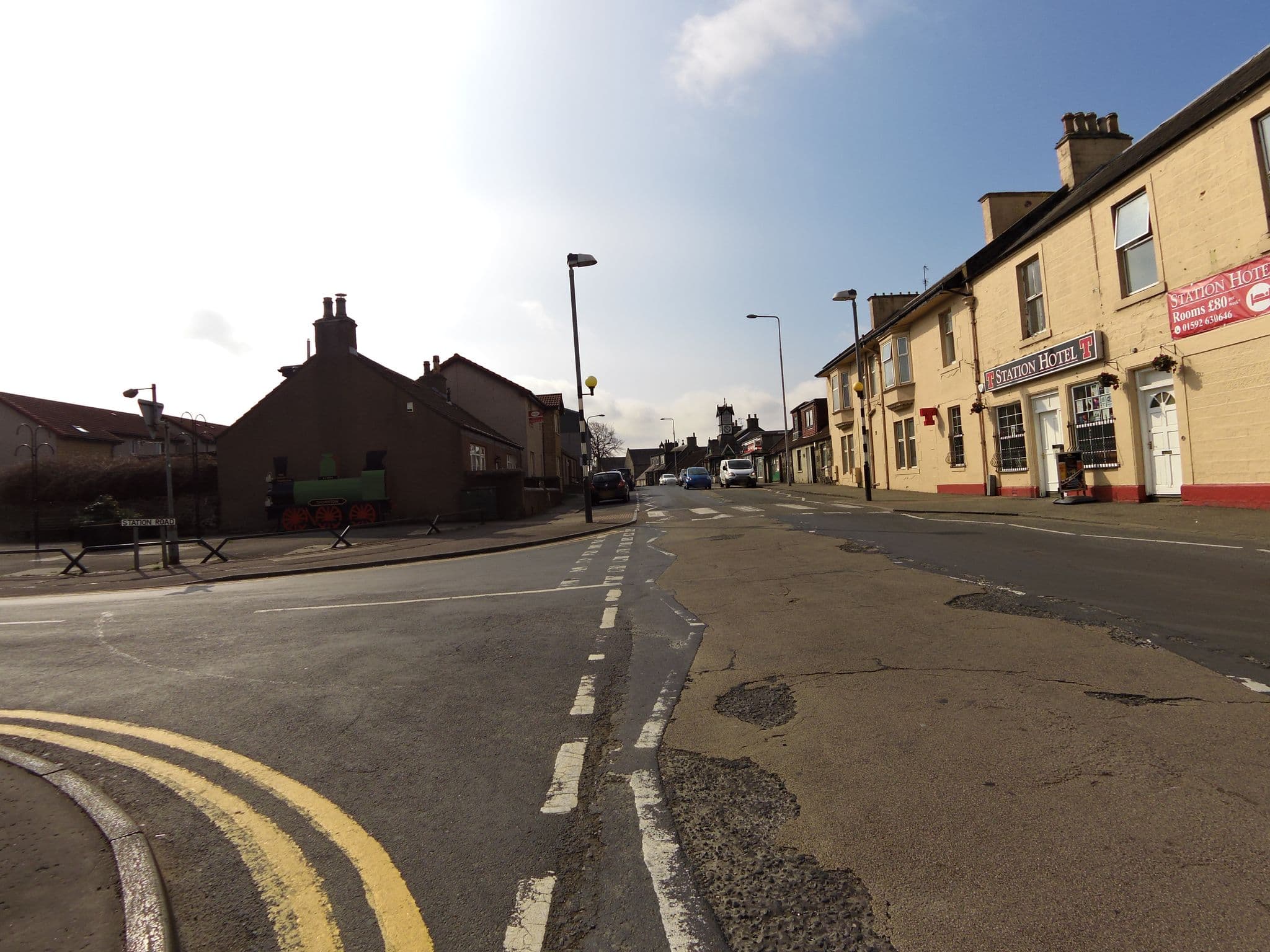 Street view near The Hotel, Thornton — © smsm1 (CC BY-SA · Mapillary)