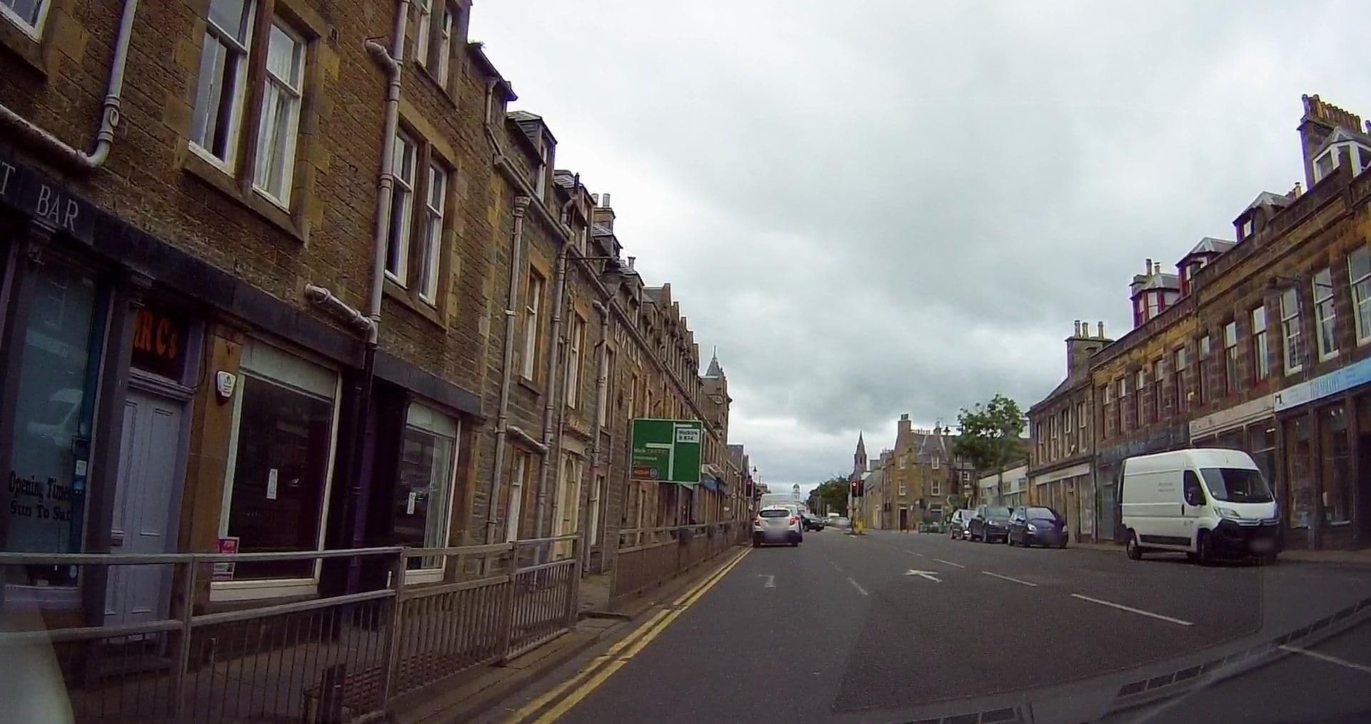 Street view near Royal Thurso Hotel, Thurso — © tallguy (CC BY-SA · Mapillary)