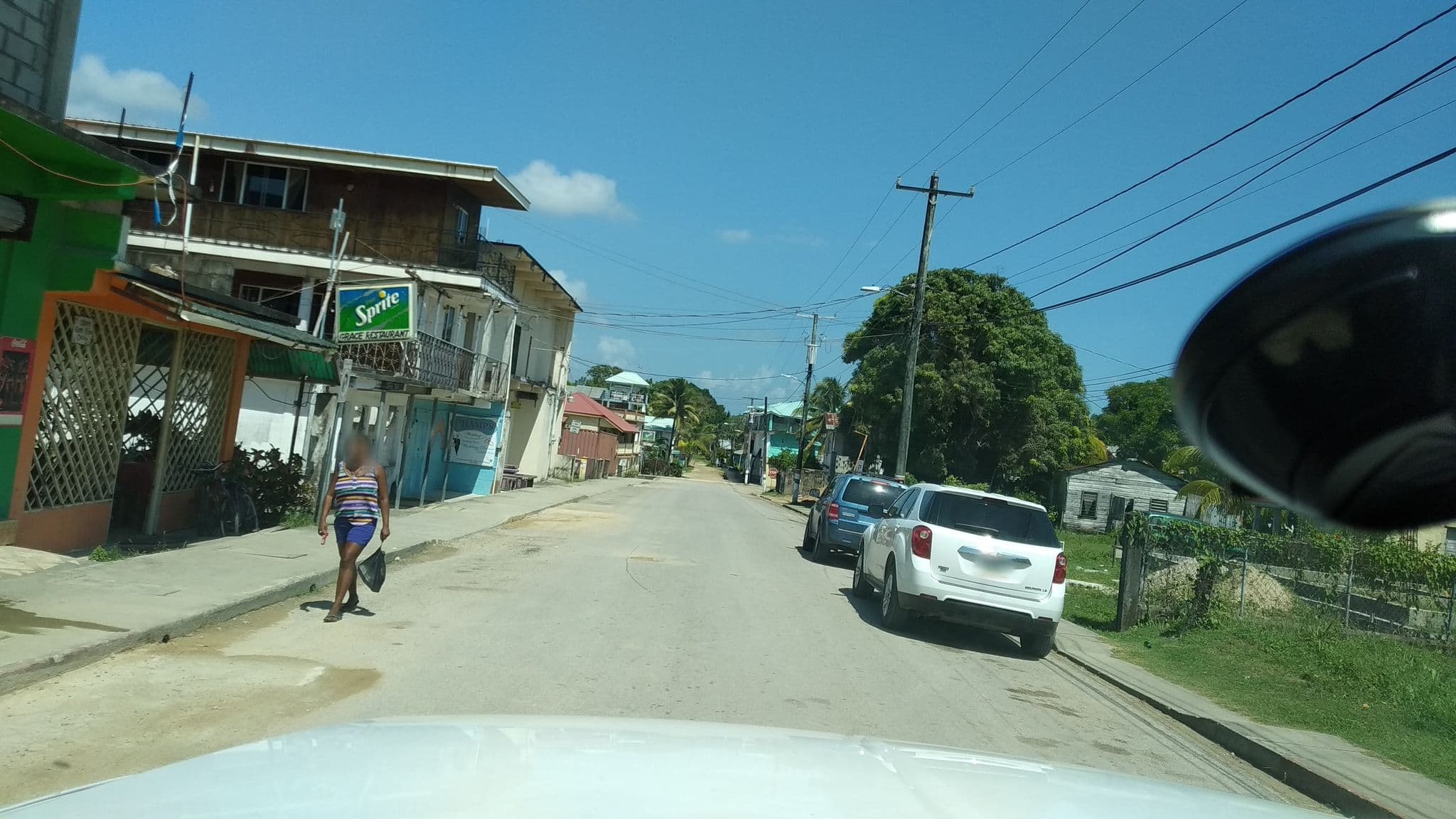 Street view near Grace's Restaurant & Hotel, Punta Gorda — © charlieplett (CC BY-SA · Mapillary)
