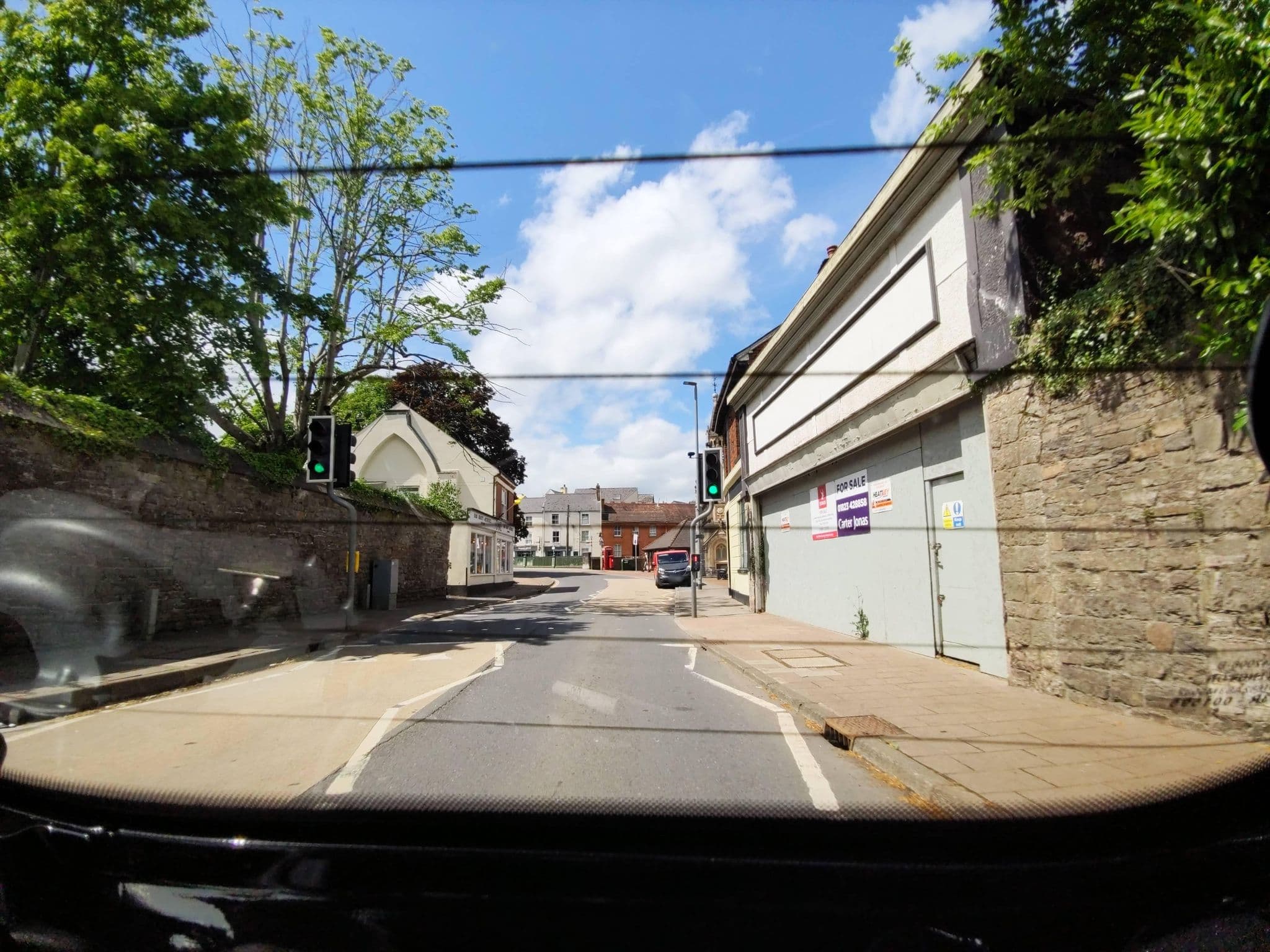 Street view near The Lowman, Tiverton — © WaggyDog (CC BY-SA · Mapillary)