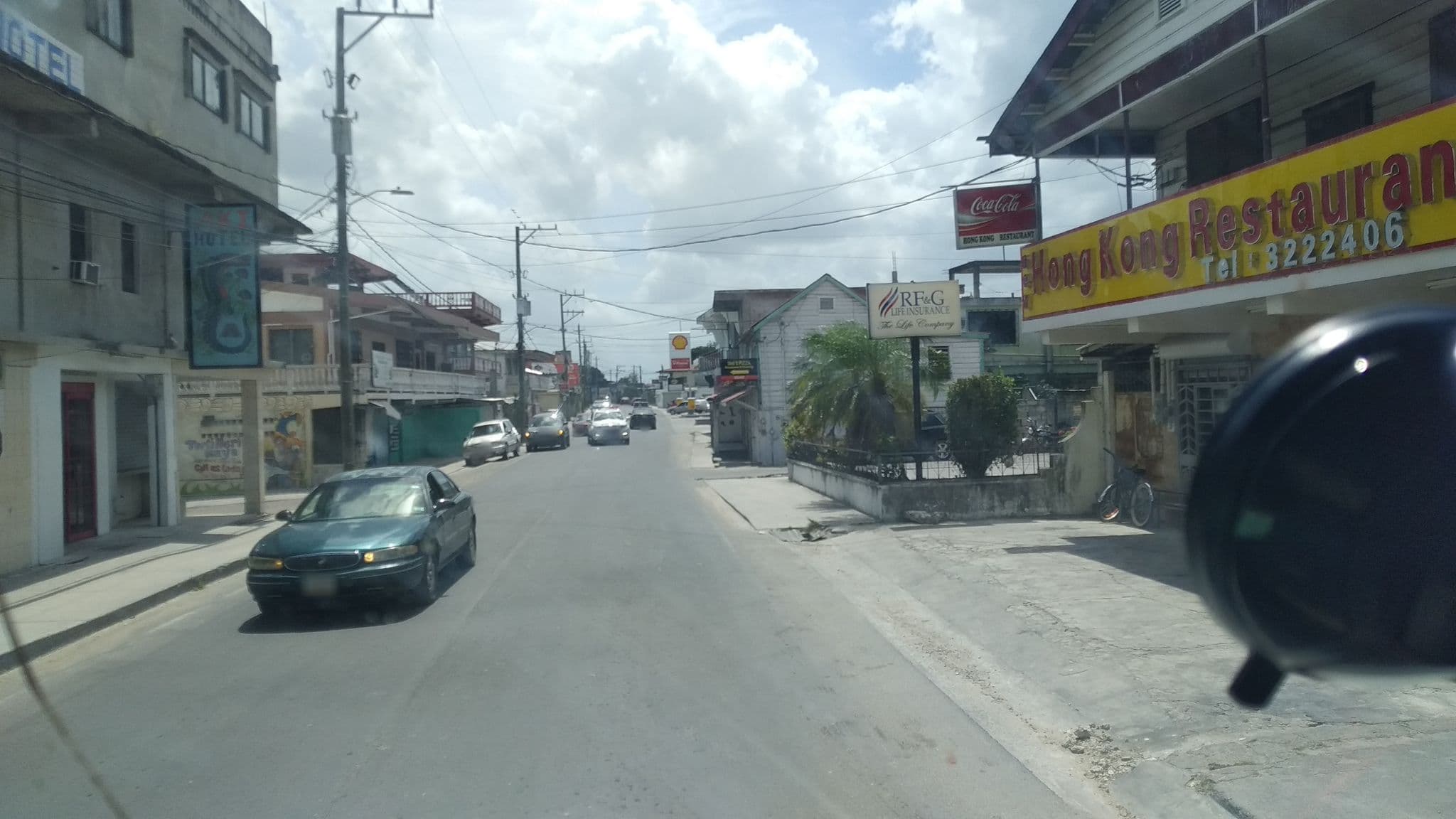 Street view near Hotel Akihito, Orange Walk — © charlieplett (CC BY-SA · Mapillary)