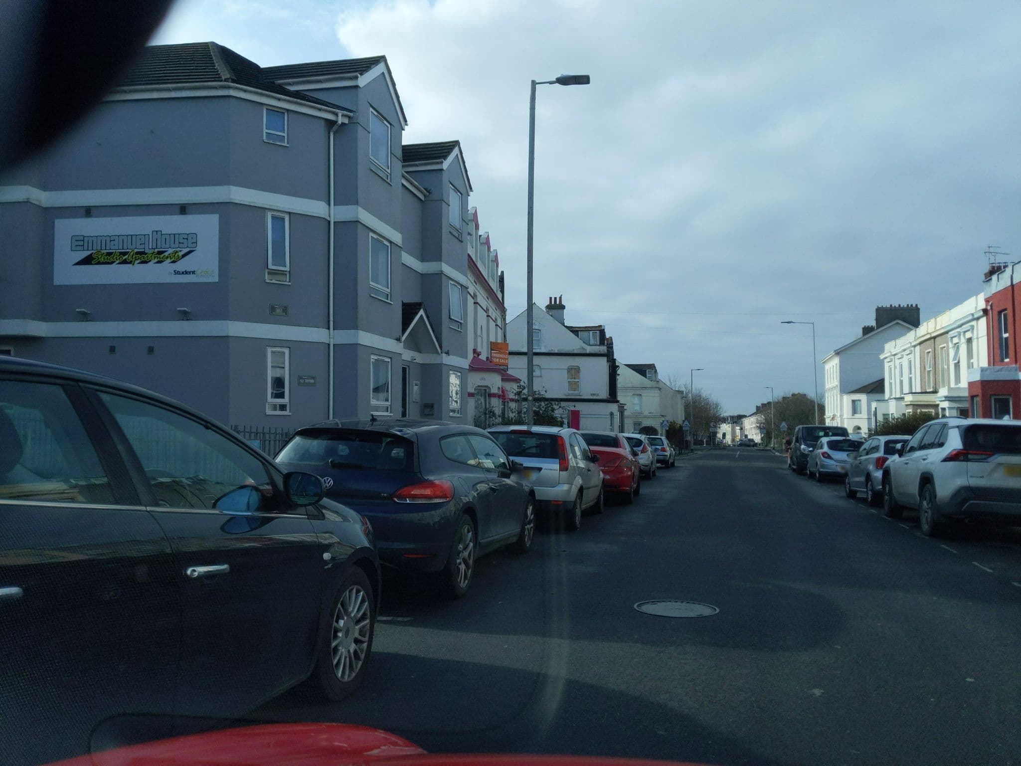 Street view near Station House Plymouth, Plymouth — © WaggyDog (CC BY-SA · Mapillary)
