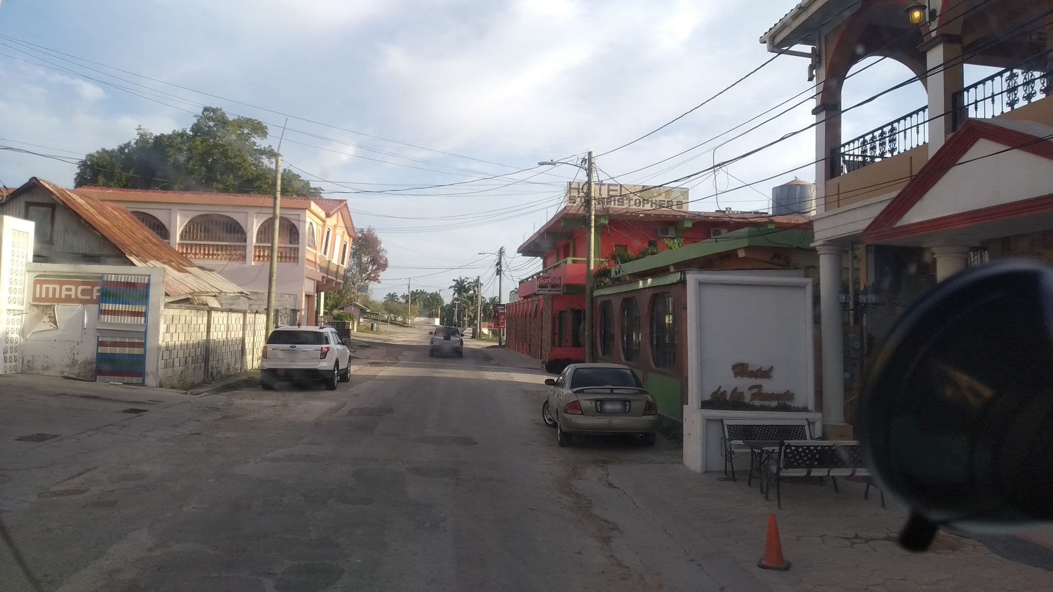 Street view near Hotel de la Fuente, Orange Walk — © charlieplett (CC BY-SA · Mapillary)