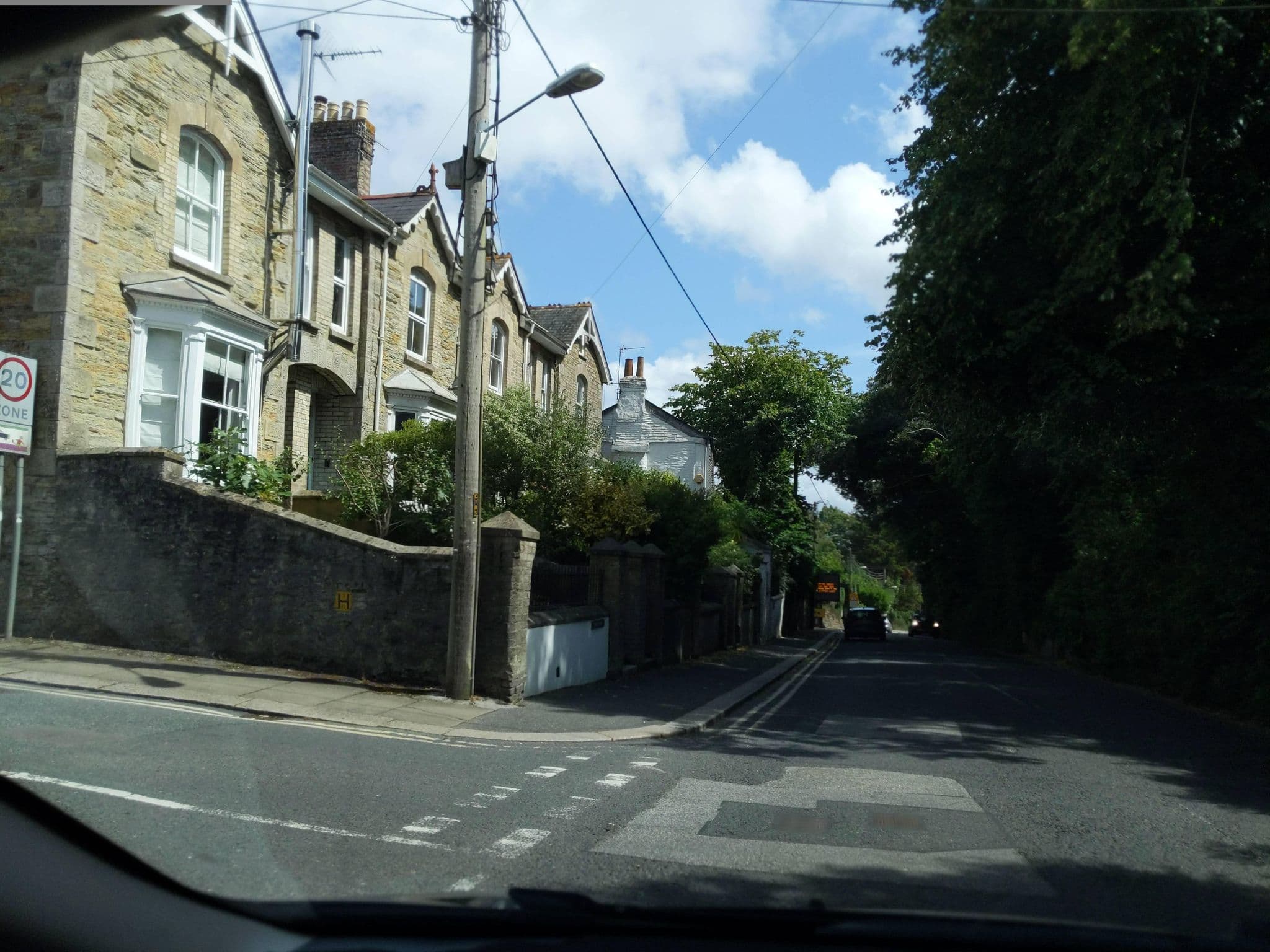 Street view near Devonshire Terrace B&B, Truro — © WaggyDog (CC BY-SA · Mapillary)