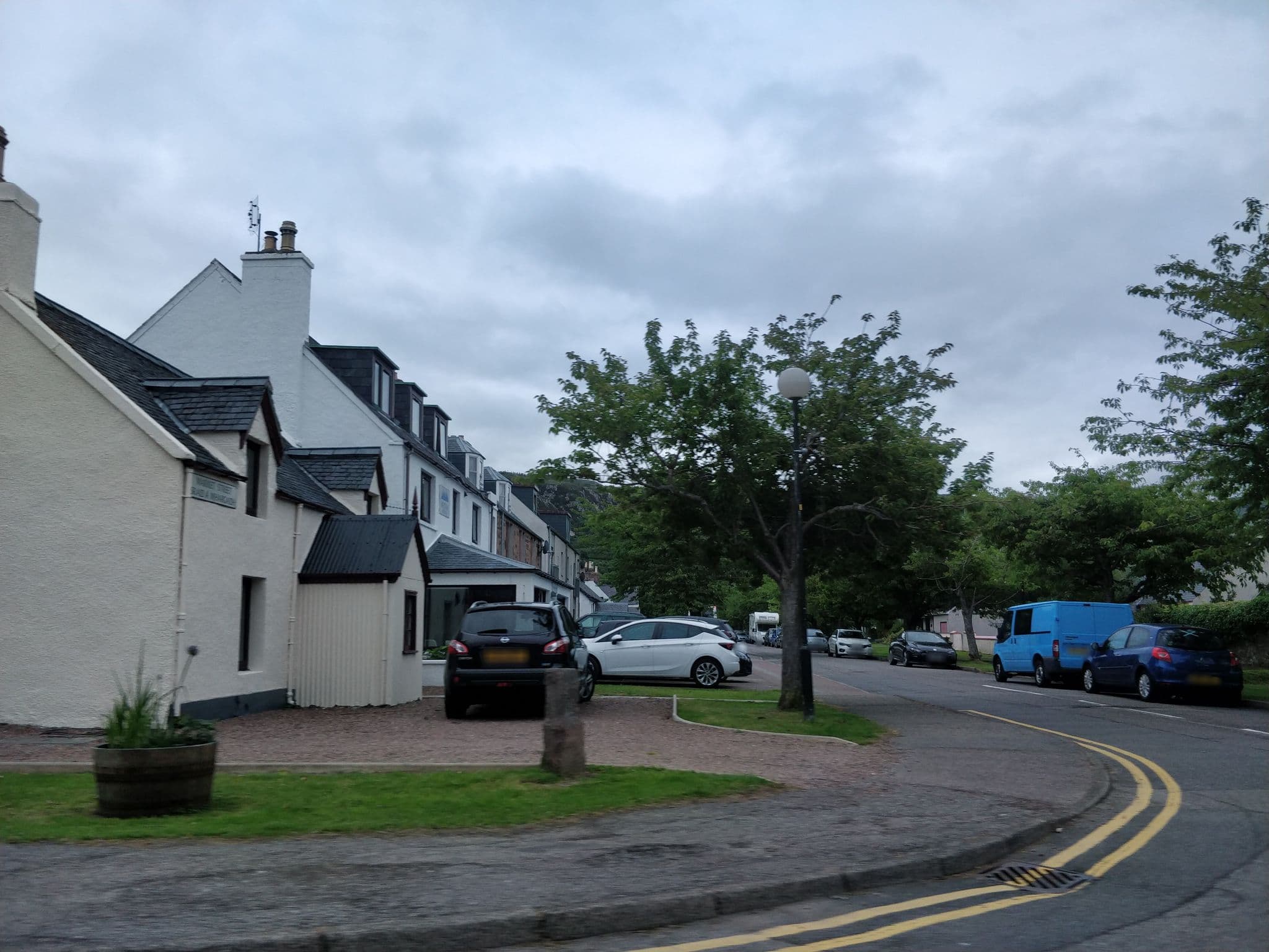 Street view near Westlea House, Ullapool