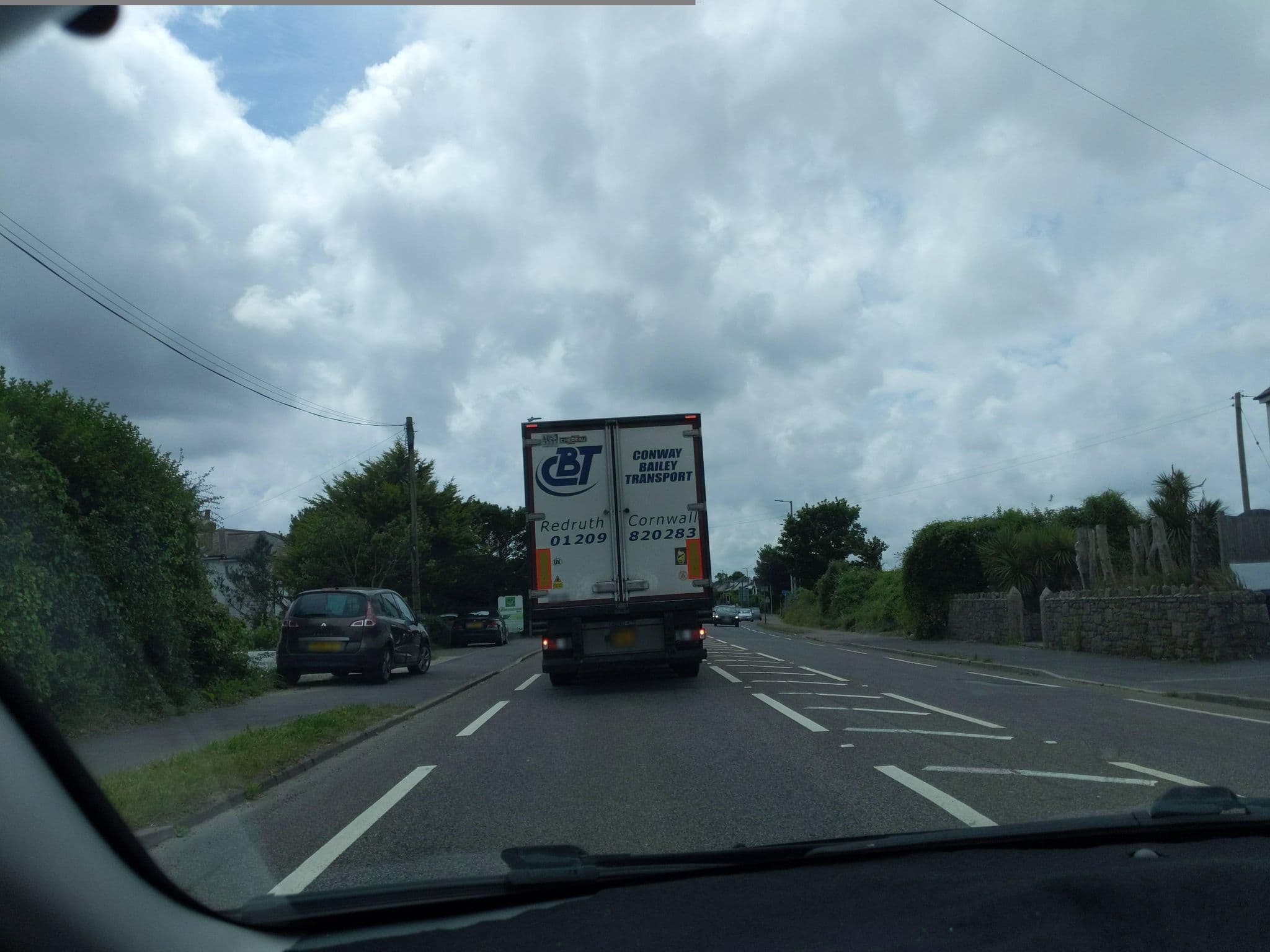 Street view near Trees Dale Lodge in Rose an Grouse Hayle - Entire Place, Uny Lelant — © WaggyDog (CC BY-SA · Mapillary)