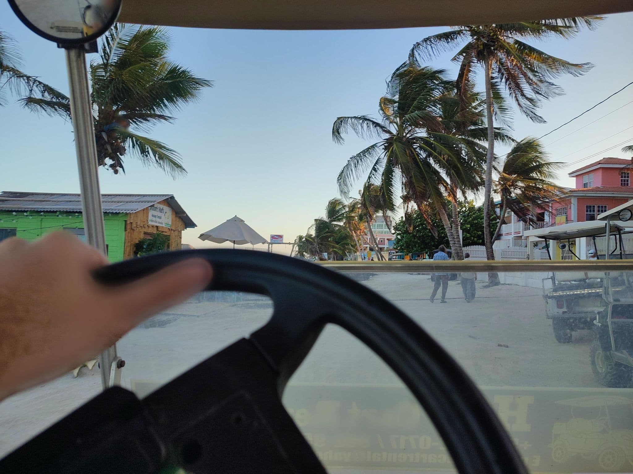 Street view near Brianna's Beach House, San Pedro — © charlieplett (CC BY-SA · Mapillary)