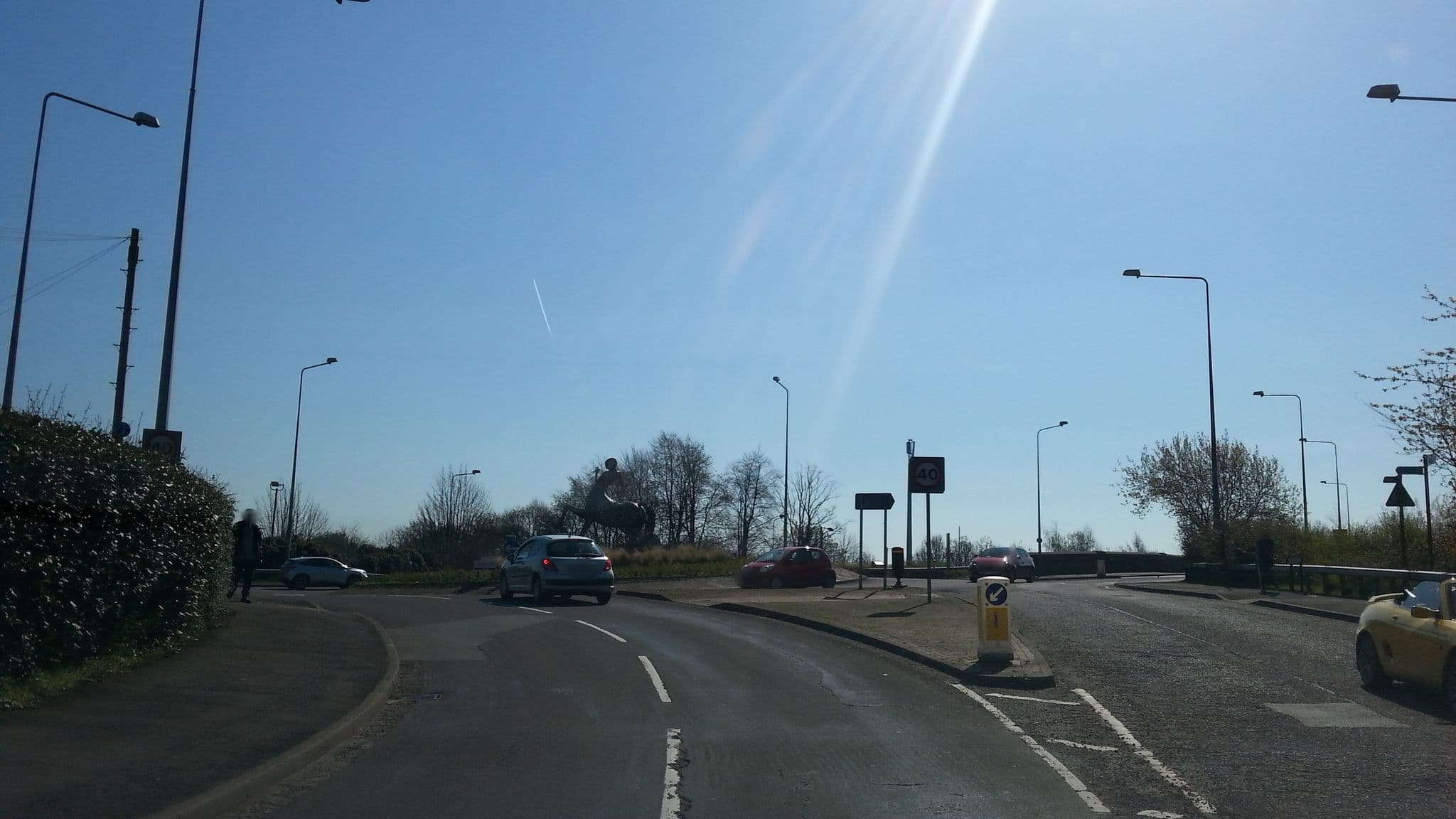 Street view near B&B, Uttoxeter — © adam2 (CC BY-SA · Mapillary)