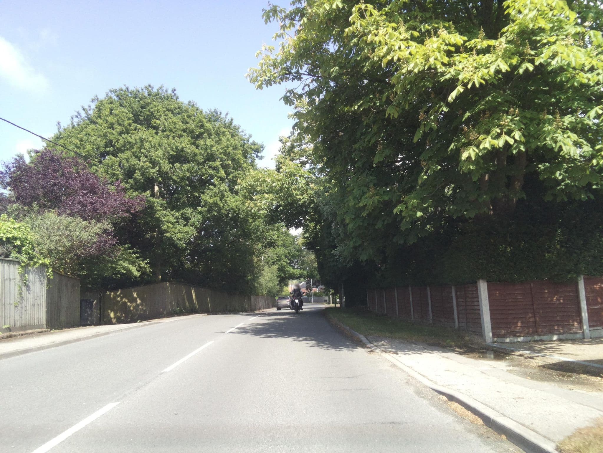 Street view near Beaumont House B&B, Verwood — © southglos (CC BY-SA · Mapillary)