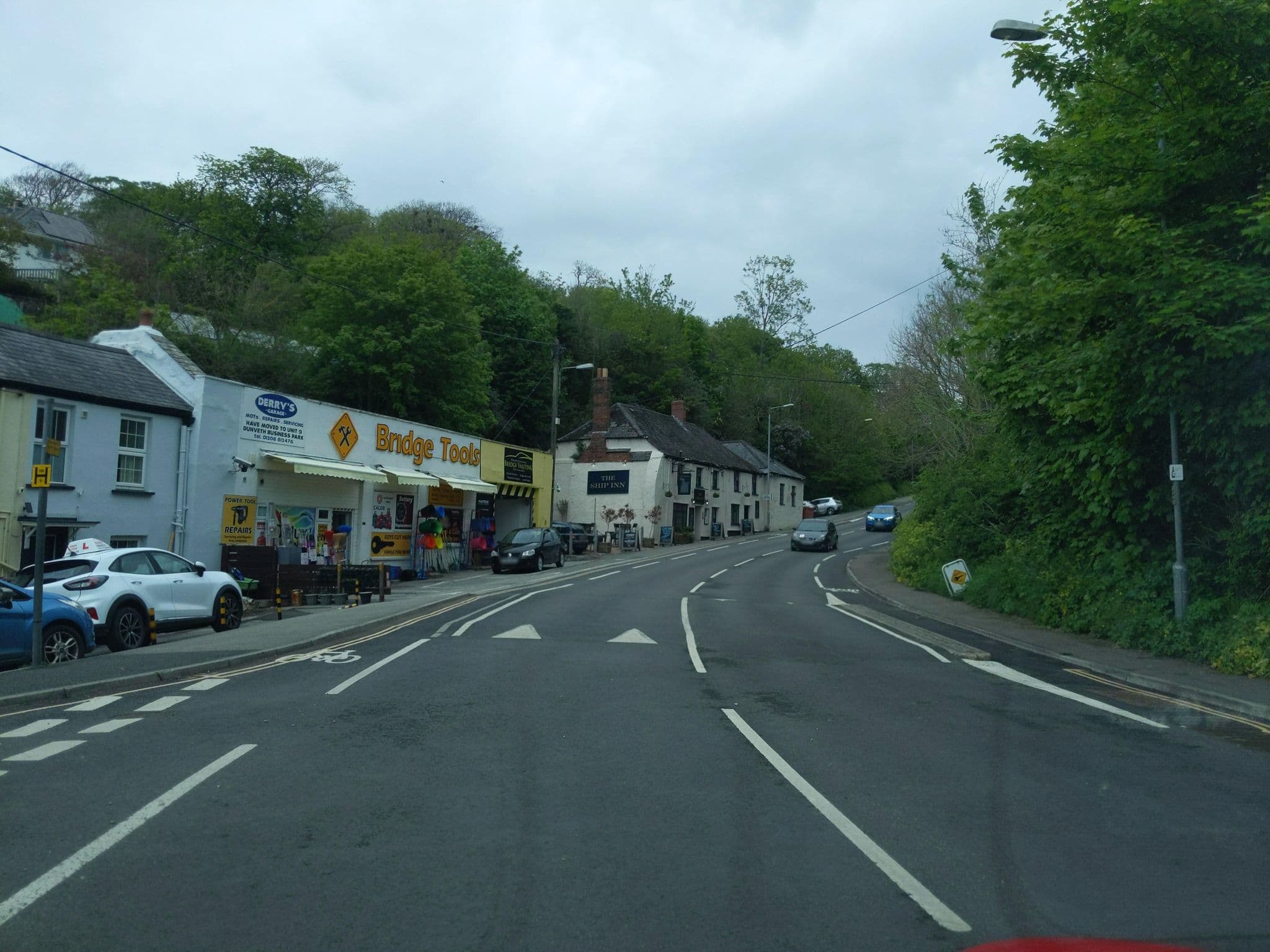 Street view near Spring Gardens Bed & Breakfast, Wadebridge — © WaggyDog (CC BY-SA · Mapillary)