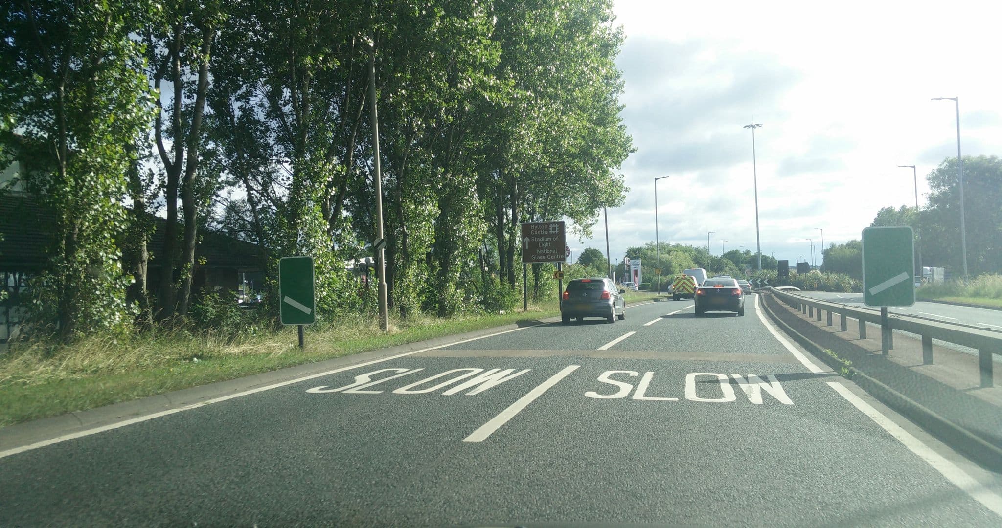 Street view near Premier Inn Sunderland A19/A1231 hotel, The Boldons — © stevenhorner (CC BY-SA · Mapillary)