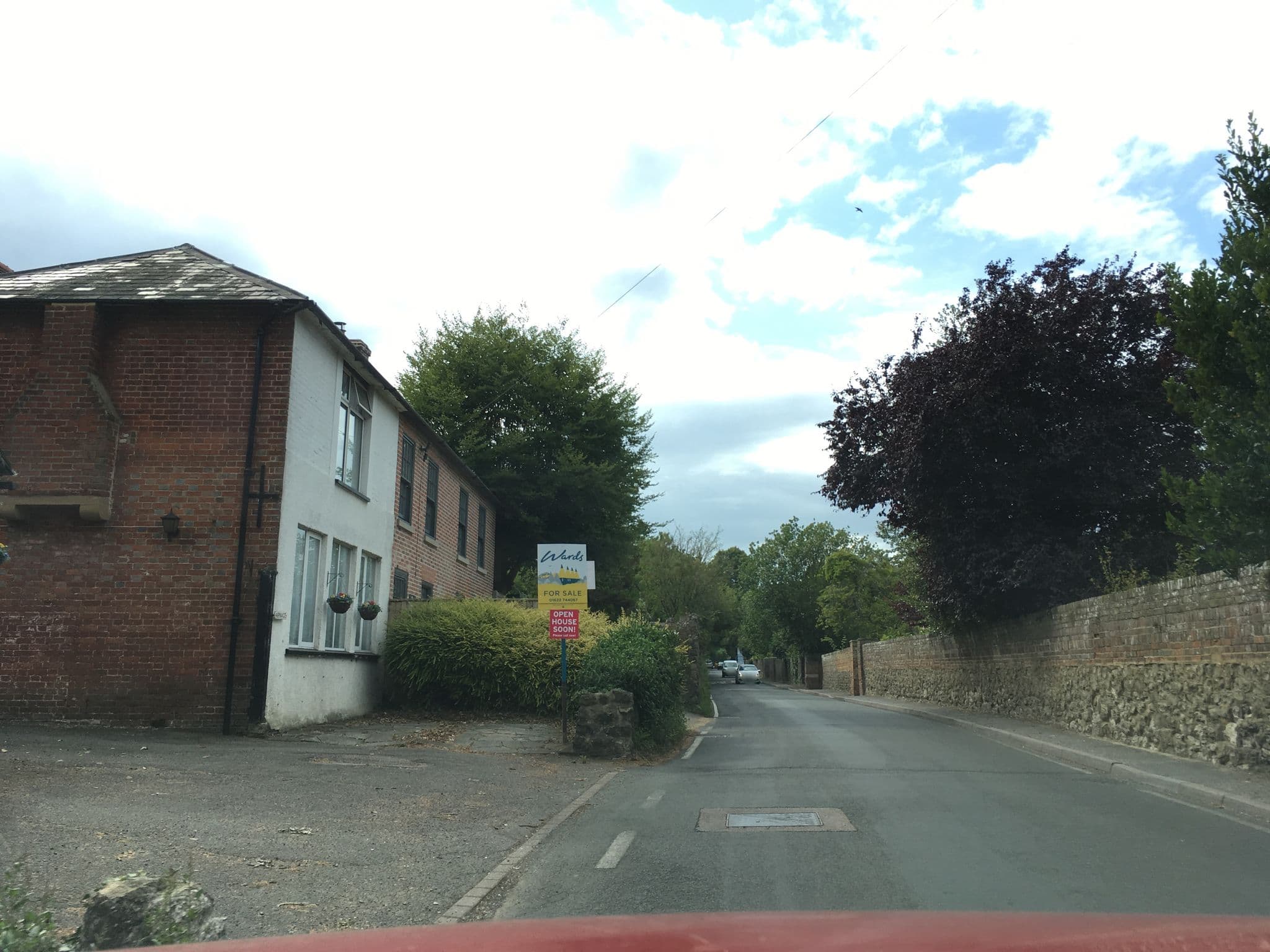 Street view near Guest house in East Farleigh - Double Room, Maidstone — © southglos (CC BY-SA · Mapillary)