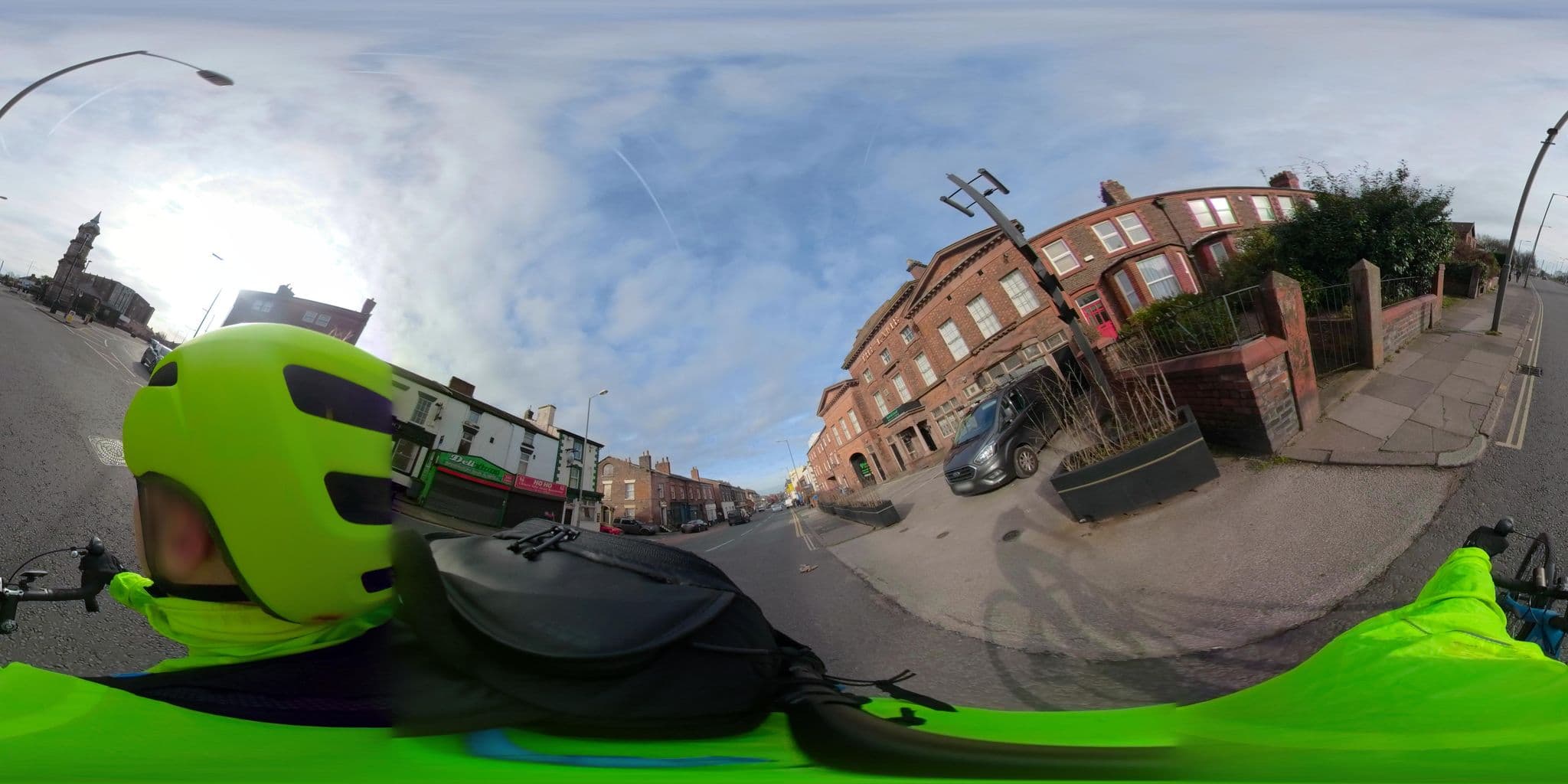 Street view near The Lamb Hotel, Wavertree — © markagreen14 (CC BY-SA · Mapillary)