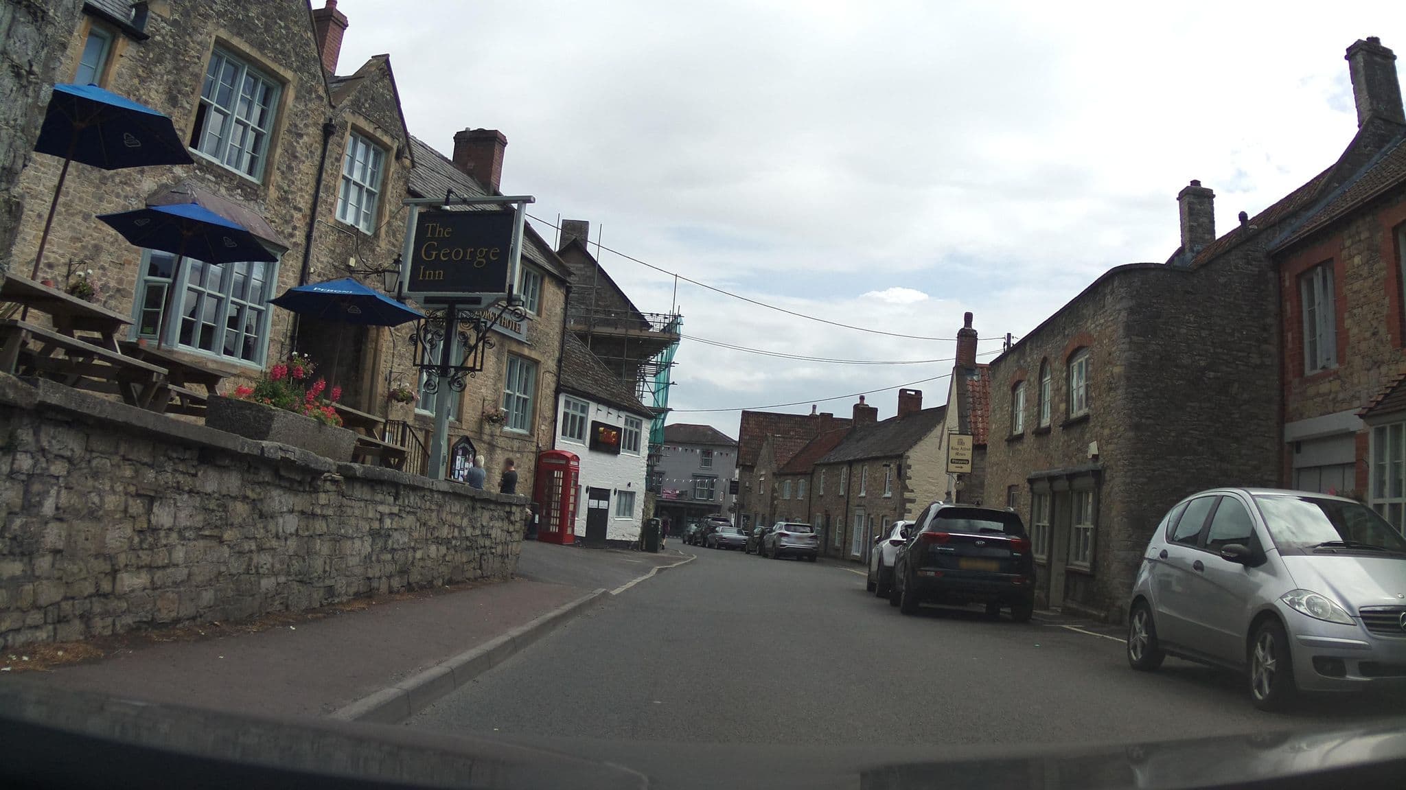 Street view near The George Inn Wedmore, Wedmore — © southglos (CC BY-SA · Mapillary)