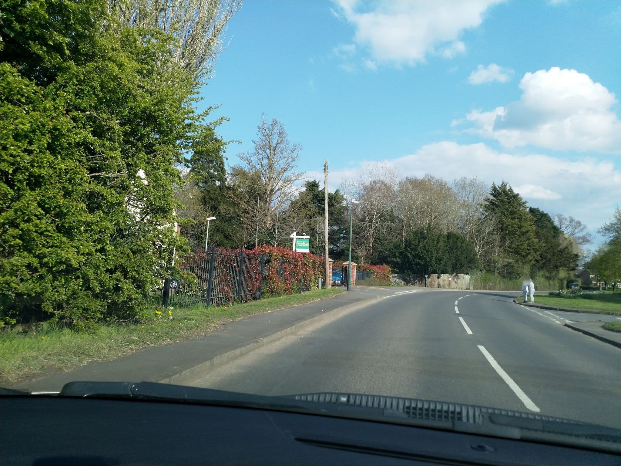 Street view near Wellesbourne hall, Wellesbourne — © laye (CC BY-SA · Mapillary)