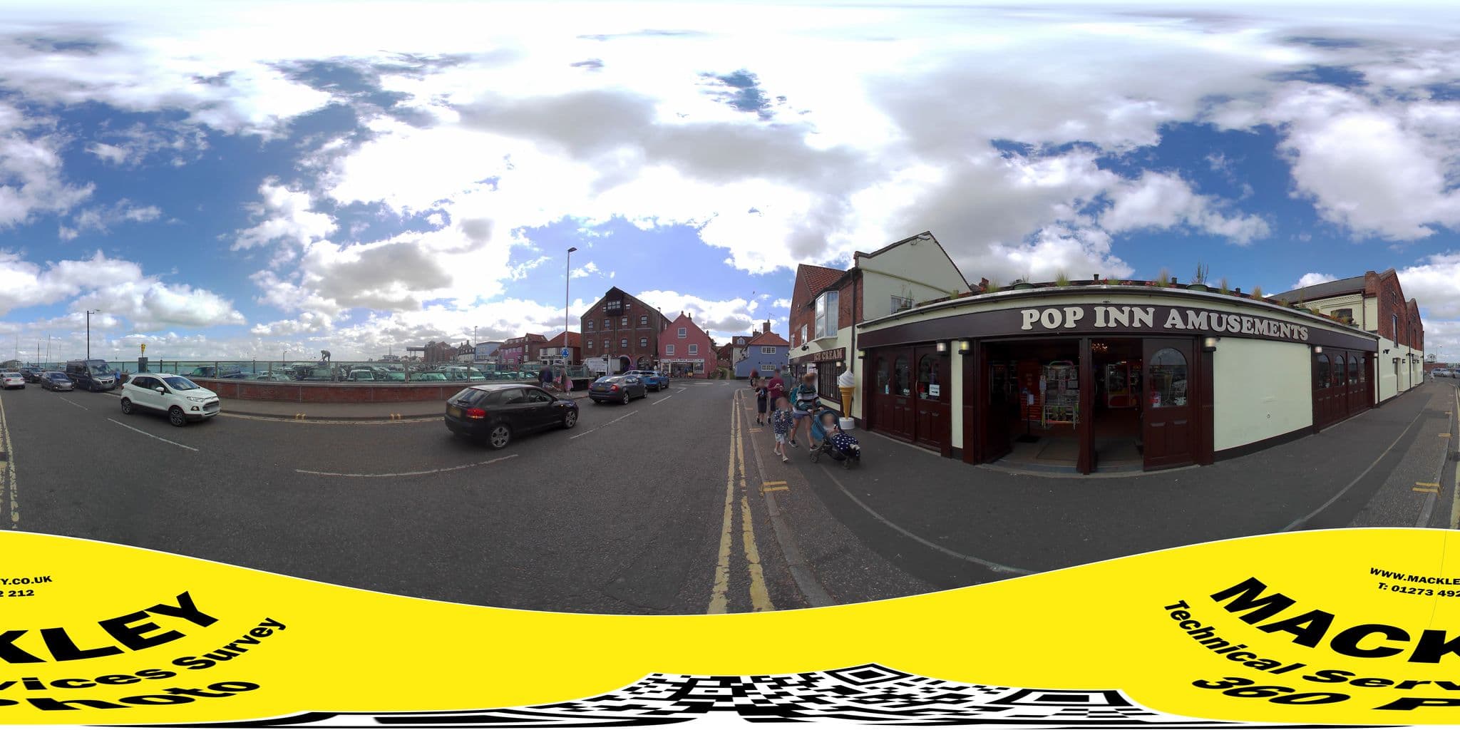 Street view near Norfolk Coastal Cottages, Wells-next-the-Sea — © mackley (CC BY-SA · Mapillary)