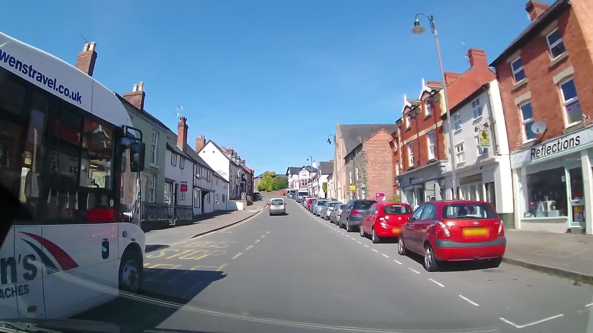 Street view near The Stone House, Welshpool — © trigpoint (CC BY-SA · Mapillary)
