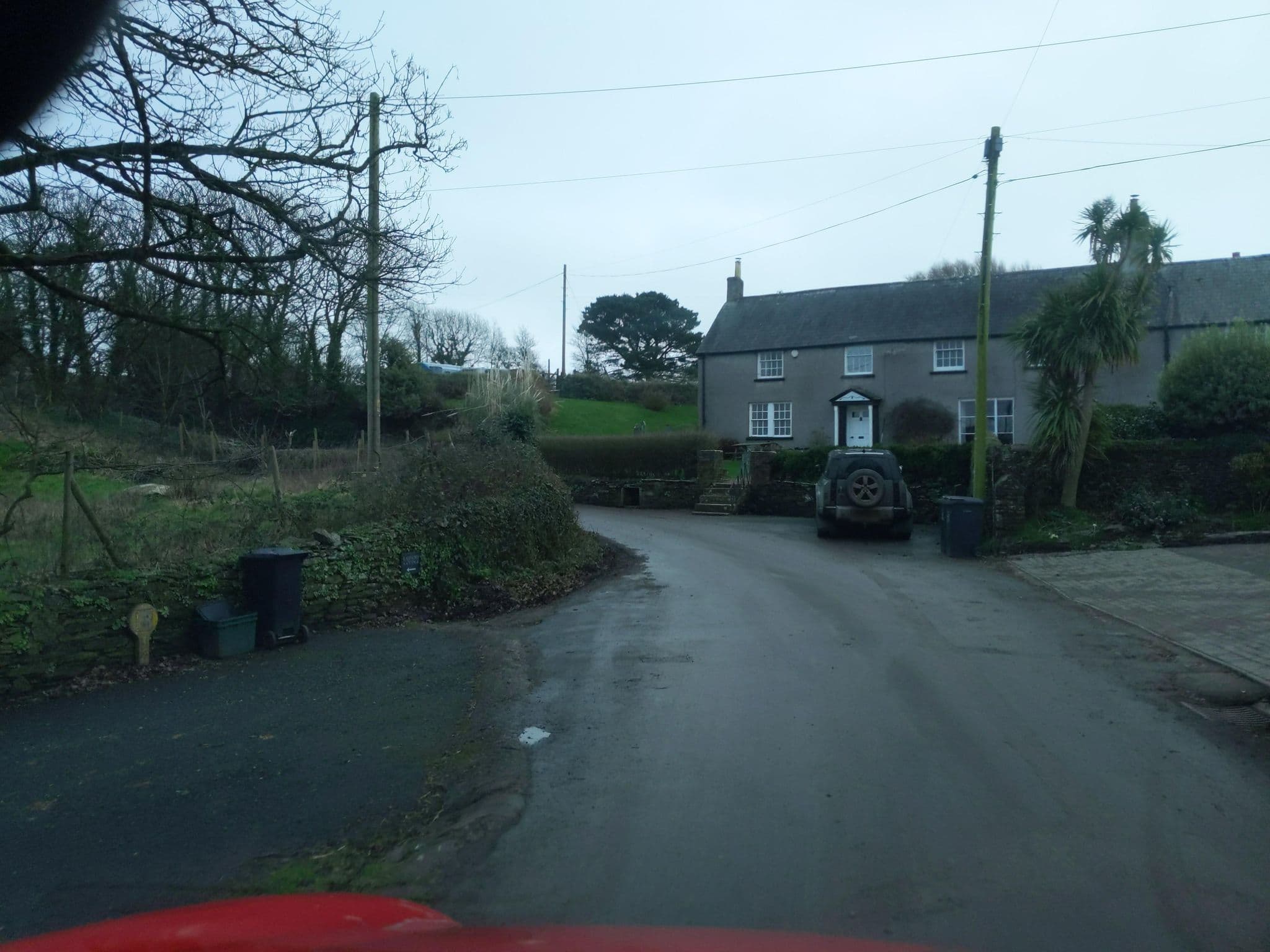 Street view near White Dove Barn, Wembury — © WaggyDog (CC BY-SA · Mapillary)