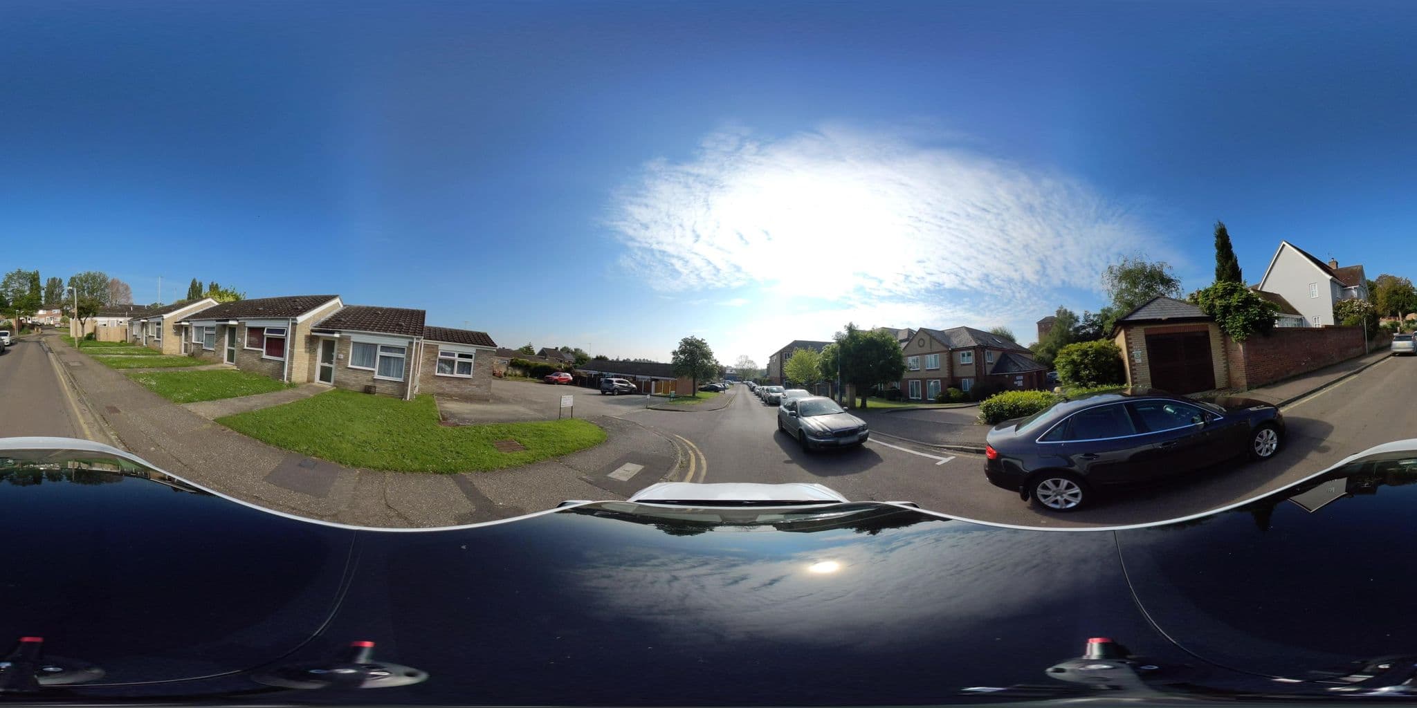 Street view near Colchester Town, modern, detached, guest house - Double Room, Colchester — © JamesPain (CC BY-SA · Mapillary)