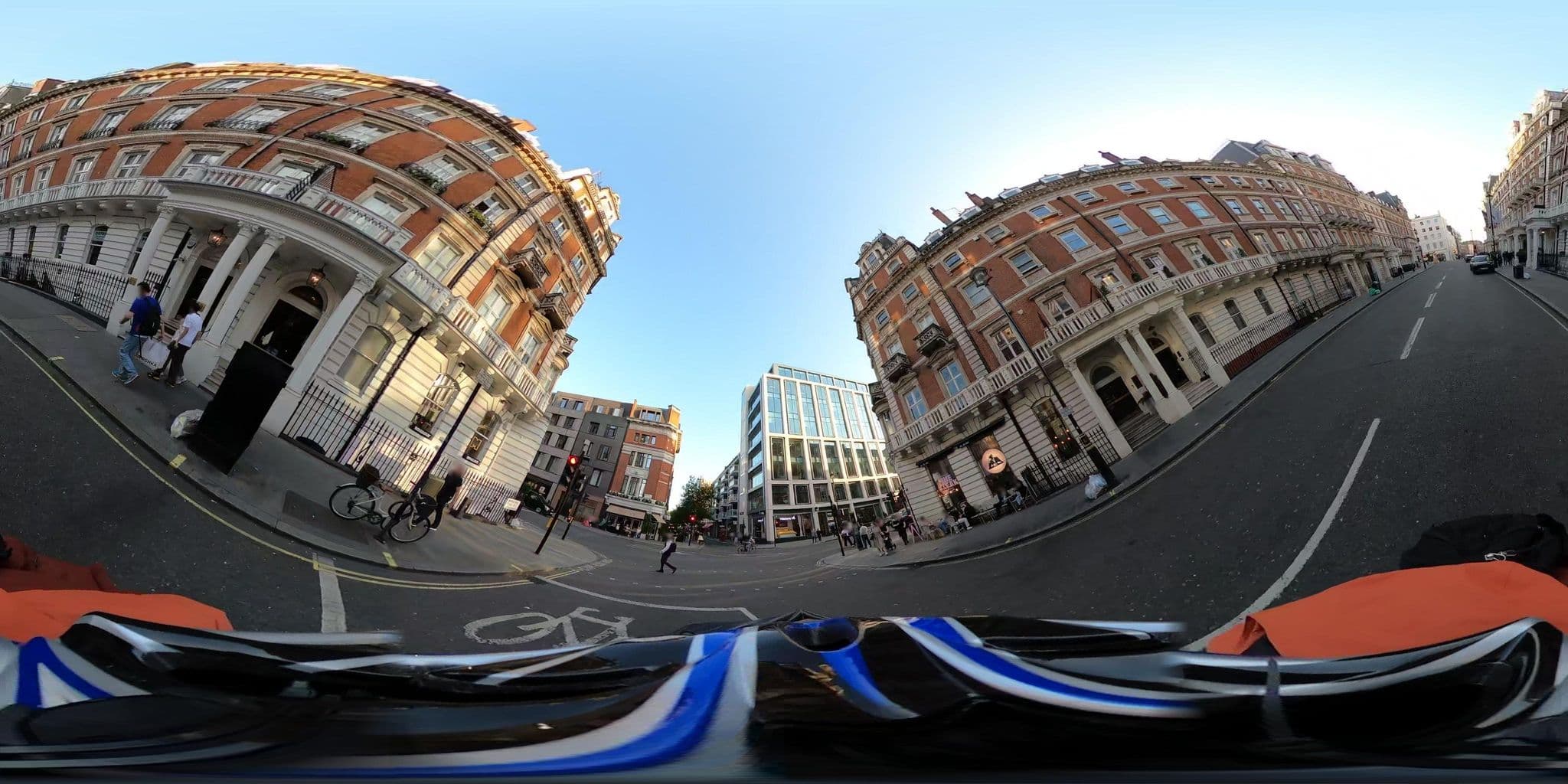 Street view near rathborne hotel, West End of London — © asturksever (CC BY-SA · Mapillary)