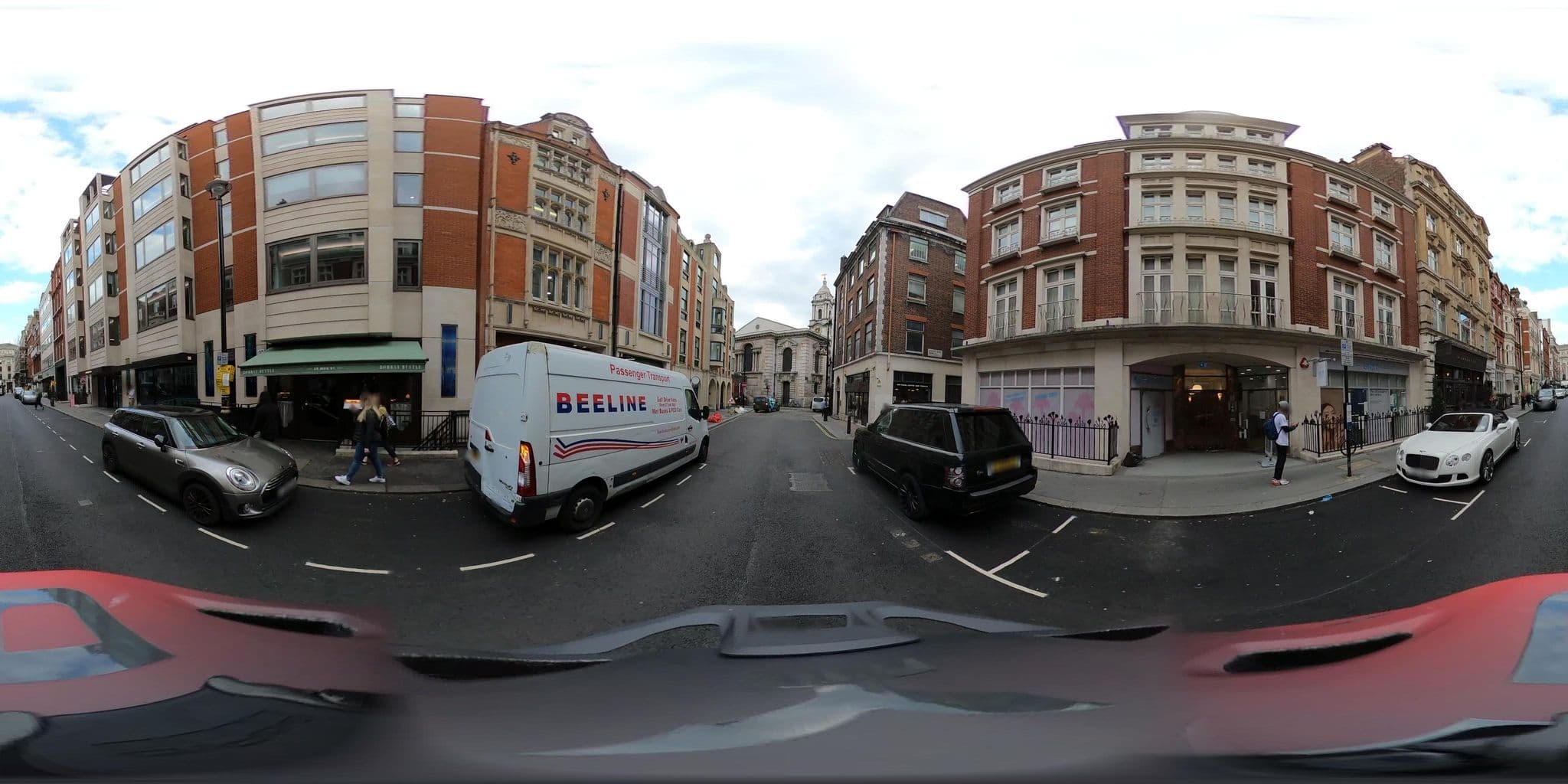 Street view near Belgrave hotel, West End — © cueditsmaps (CC BY-SA · Mapillary)