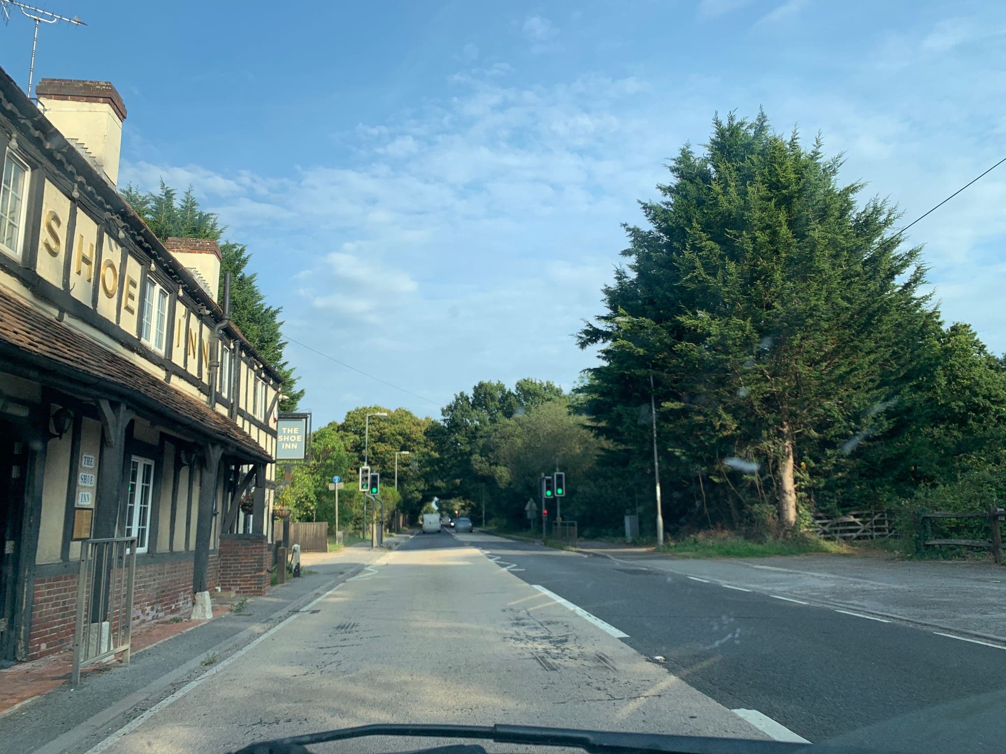 Street view near The Shoe Inn, West Wellow — © iced (CC BY-SA · Mapillary)