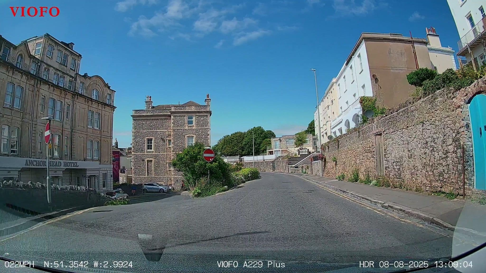 Street view near Anchor Head Hotel, Weston-super-Mare, Weston-super-Mare — © RyanBush (CC BY-SA · Mapillary)