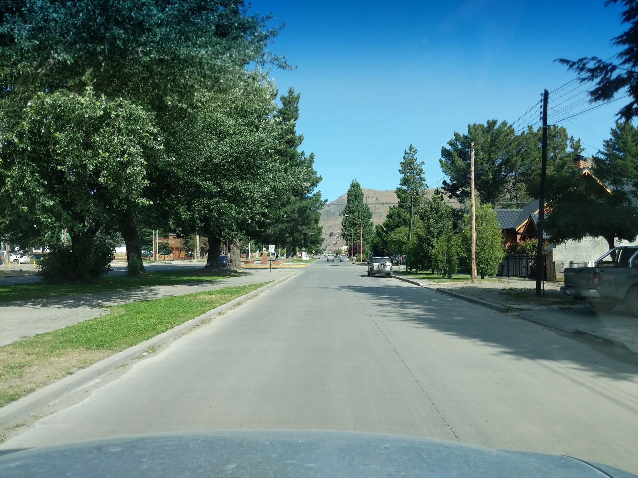 Street view near Cabañas El Álamo Plateado, Esquel