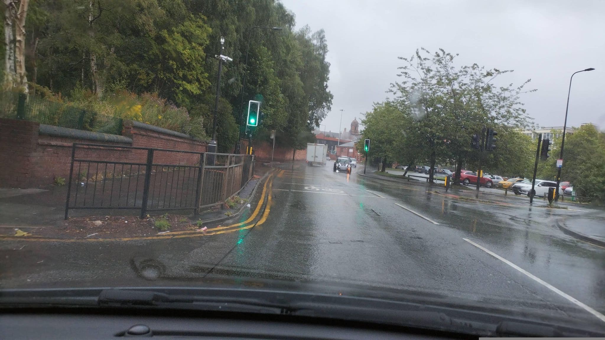 Street view near The Old Pear Tree Inn, Wigan — © tonys999 (CC BY-SA · Mapillary)