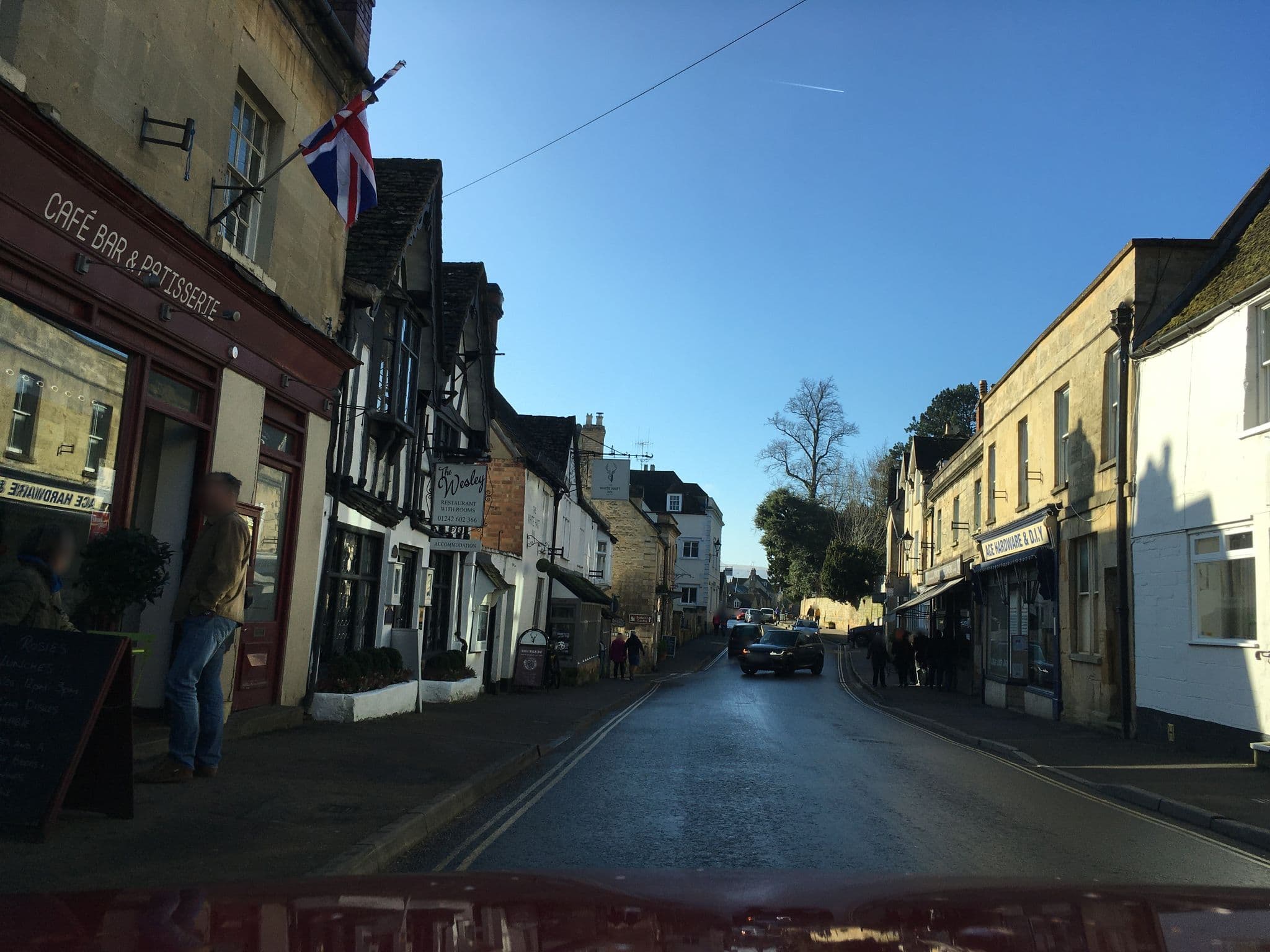 Street view near Wesley House, Winchcombe — © southglos (CC BY-SA · Mapillary)