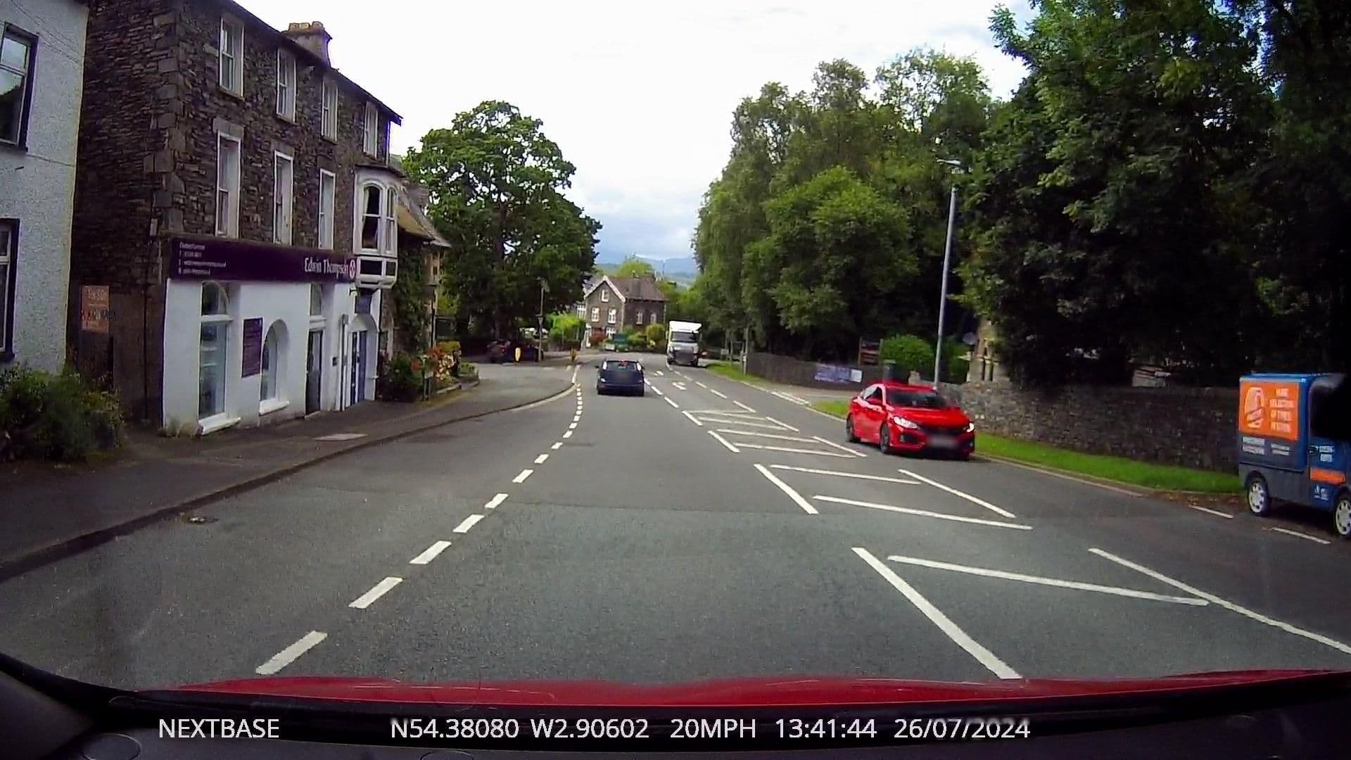 Street view near Windermere Guest House - Central Windermere - Deluxe Double Room, Windermere — © OrangeHurst97 (CC BY-SA · Mapillary)