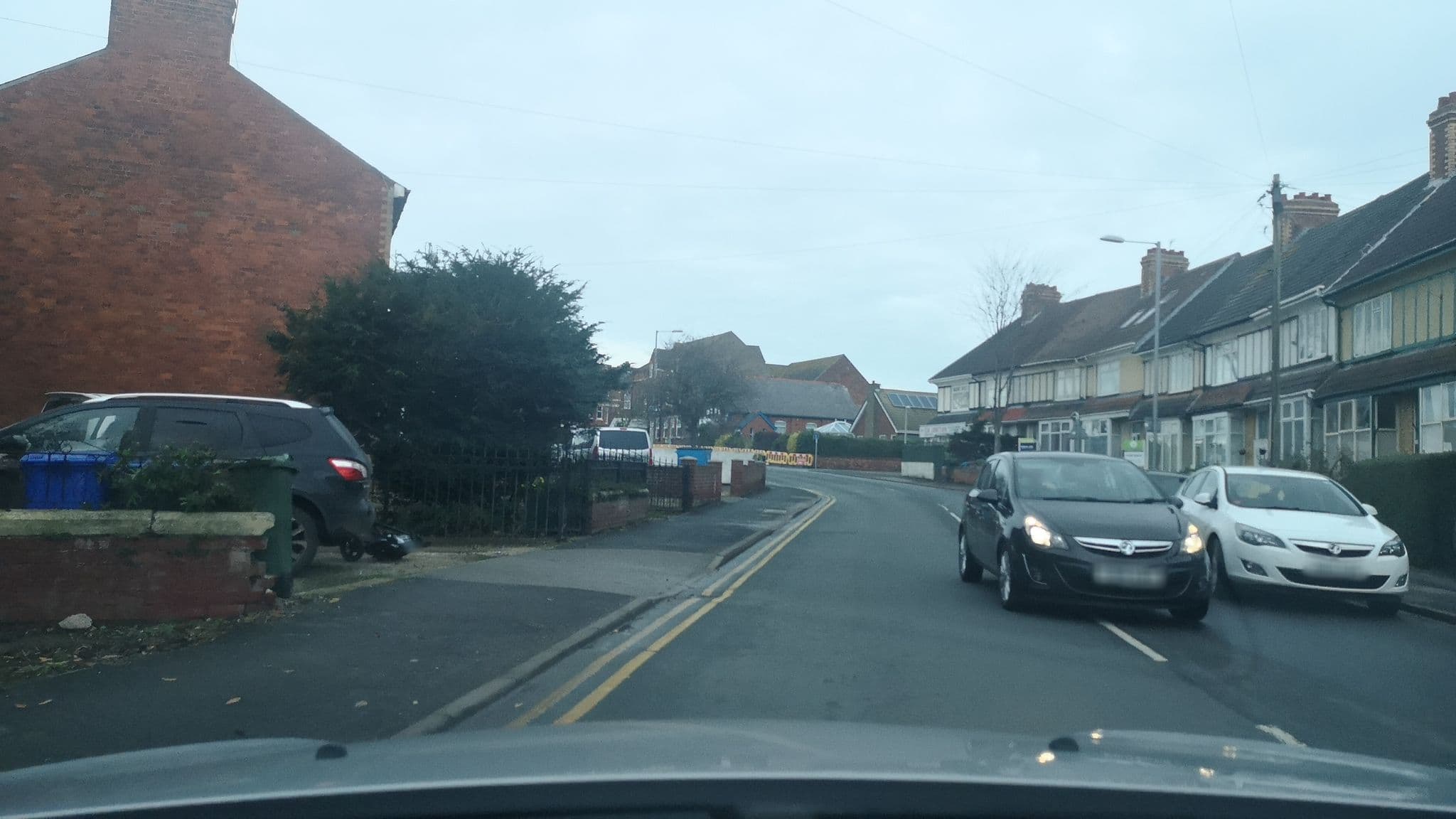 Street view near The Yellow House, Withernsea — © cuttlebug (CC BY-SA · Mapillary)