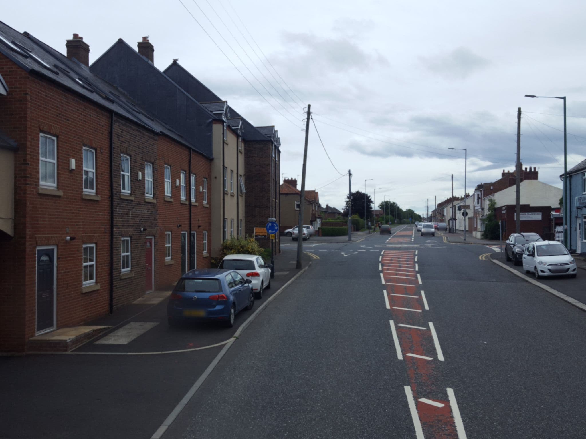 Street view near The Lambton Hounds Inn, Sacriston — © hobgoblin (CC BY-SA · Mapillary)