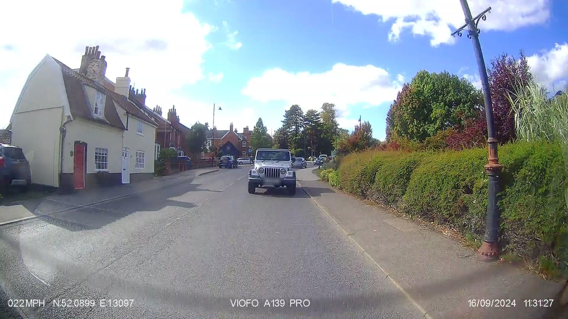Street view near Cherry tree inn, Woodbridge — © IpswichEdits (CC BY-SA · Mapillary)