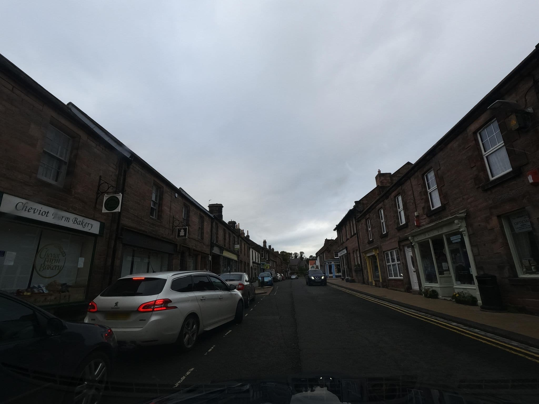Street view near Cheviot View, Wooler — © floatingboater (CC BY-SA · Mapillary)