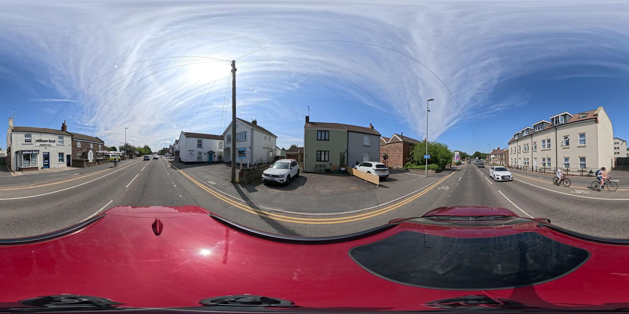 Street view near Sunnyside Guest House, Yate — © southglos (CC BY-SA · Mapillary)