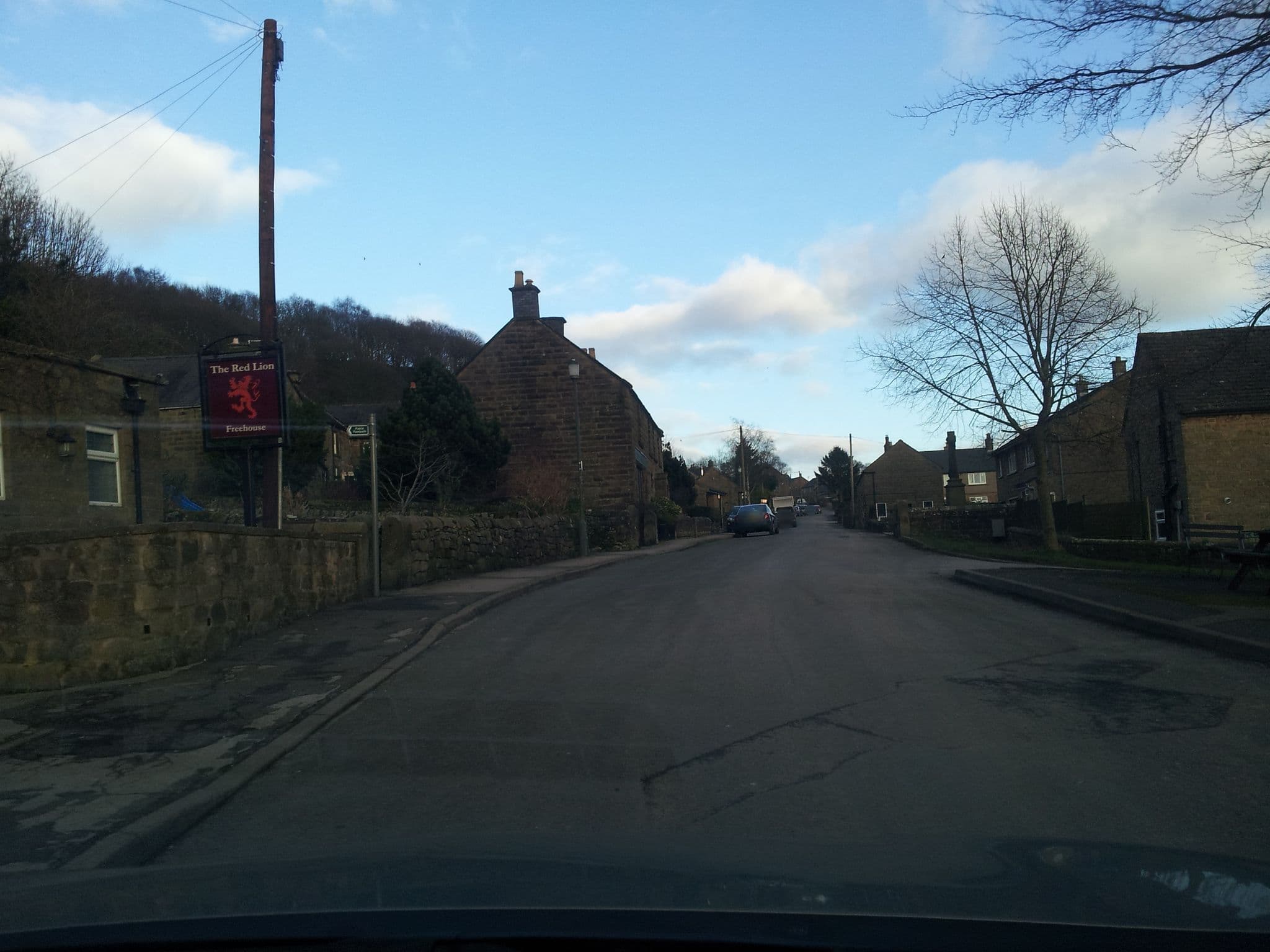 Street view near Flower Show Farm Bed & Breakfast, Youlgreave — © adam2 (CC BY-SA · Mapillary)