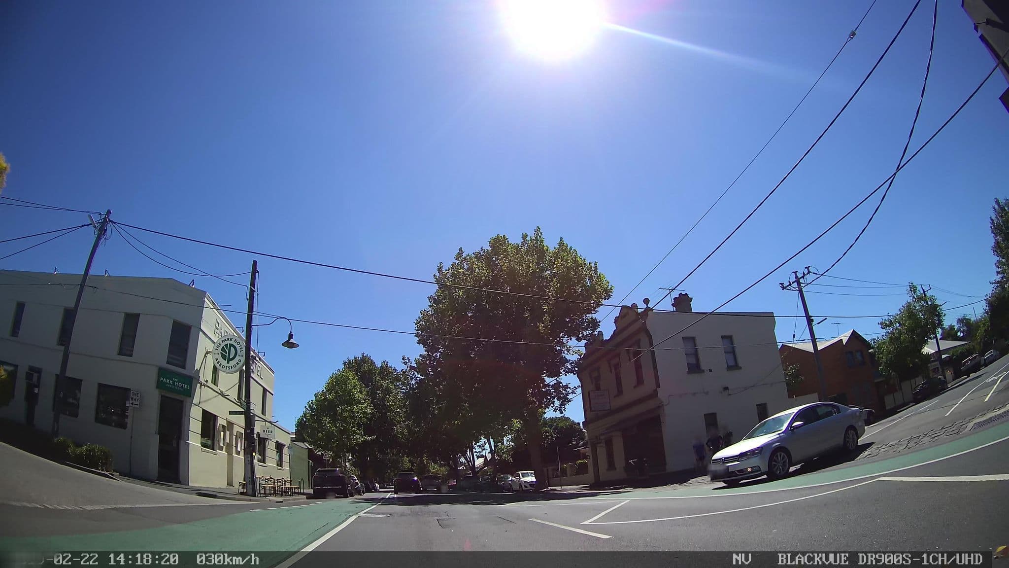Street view near The Park Hotel, Abbotsford — © skillsy (CC BY-SA · Mapillary)
