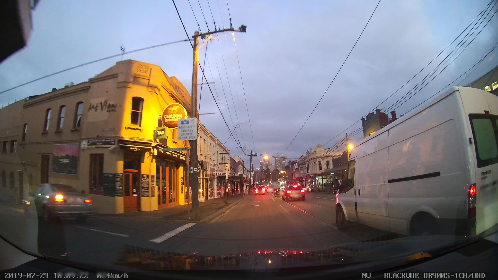 Street view near Mt View Hotel, East Melbourne — © skillsy (CC BY-SA · Mapillary)